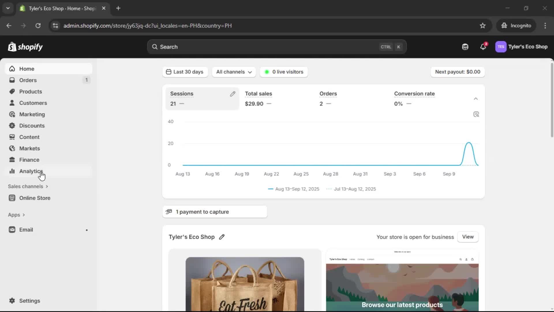 Analytics/Stats on Shopify video thumbnail