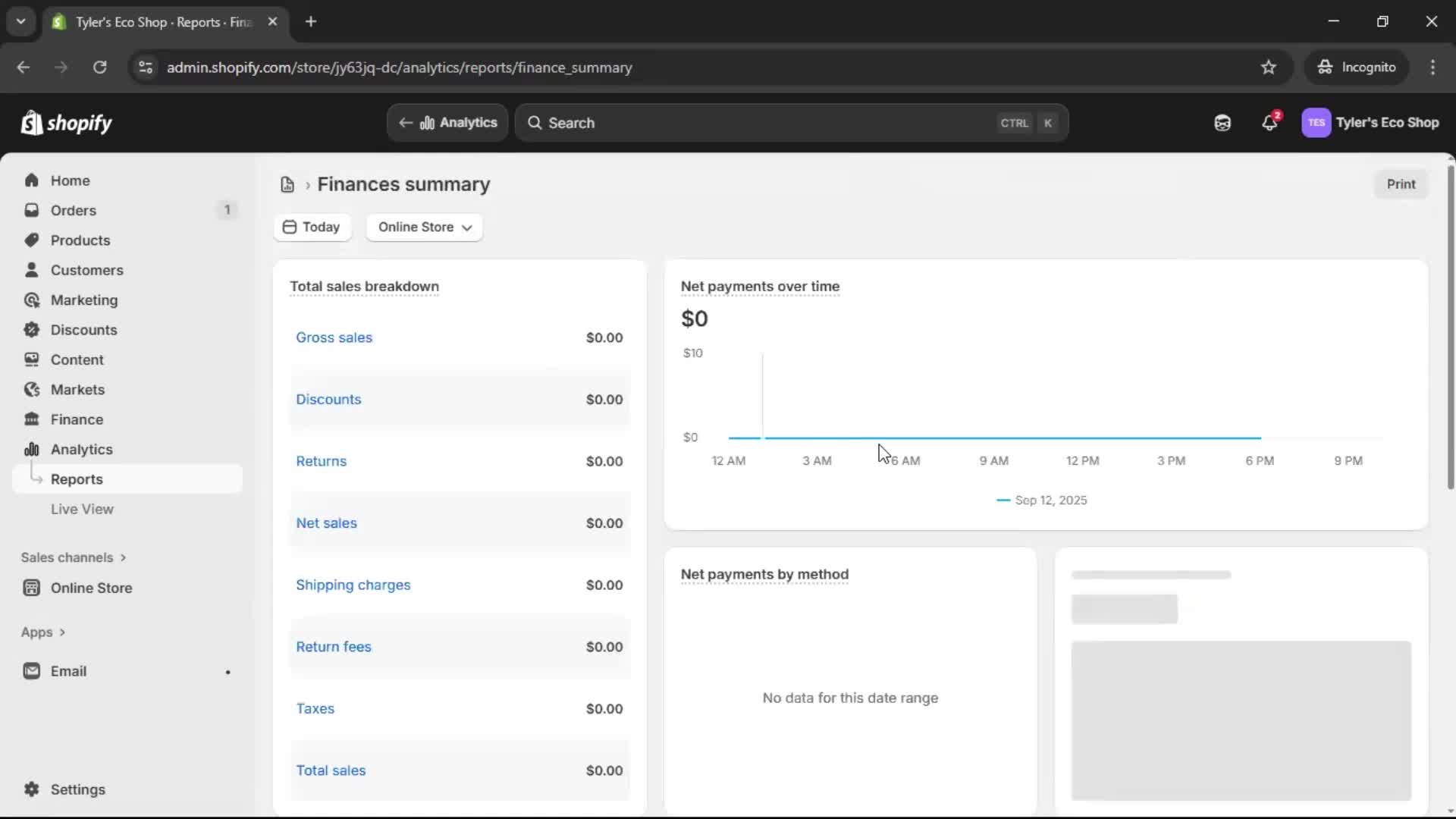 Analytics/Stats screenshot