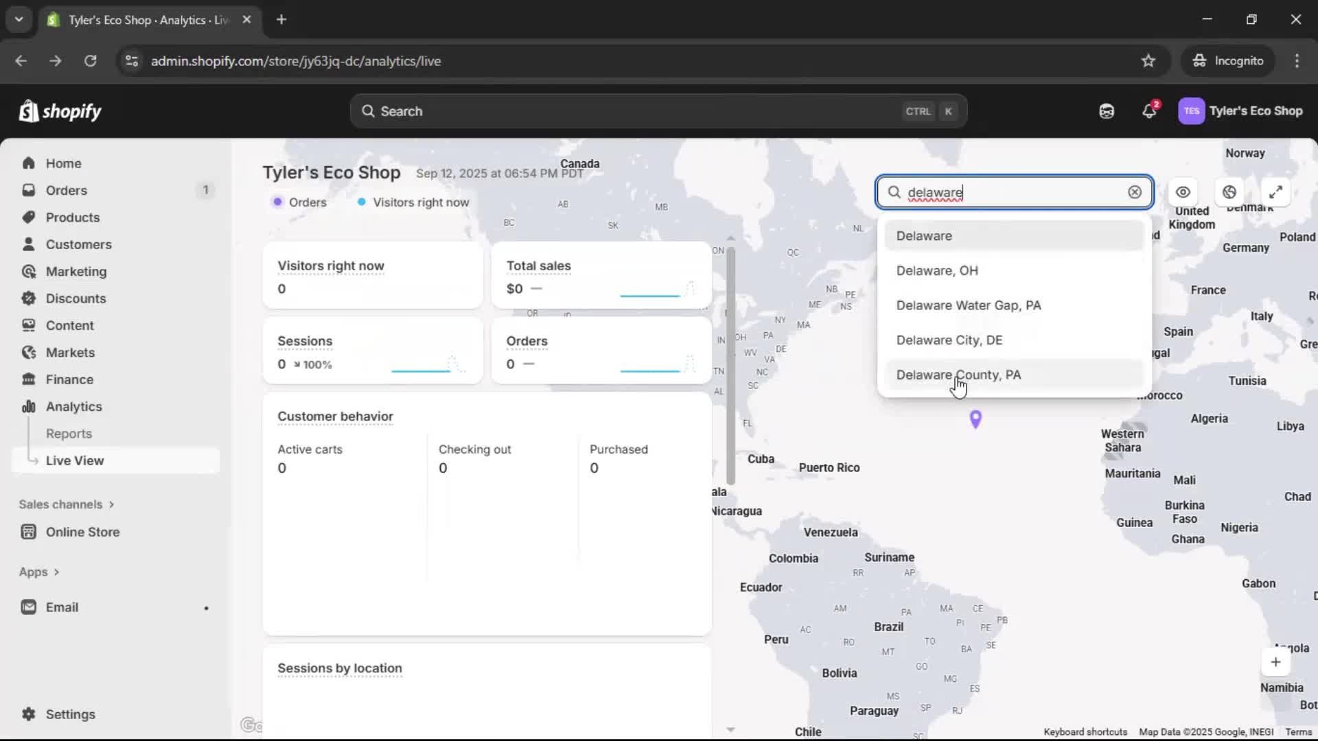 Analytics/Stats screenshot