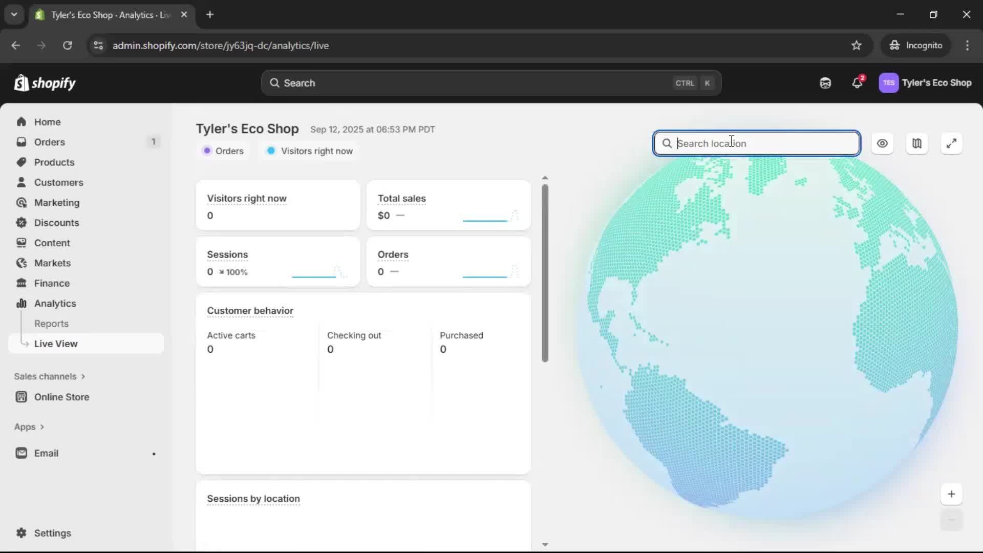 Analytics/Stats screenshot