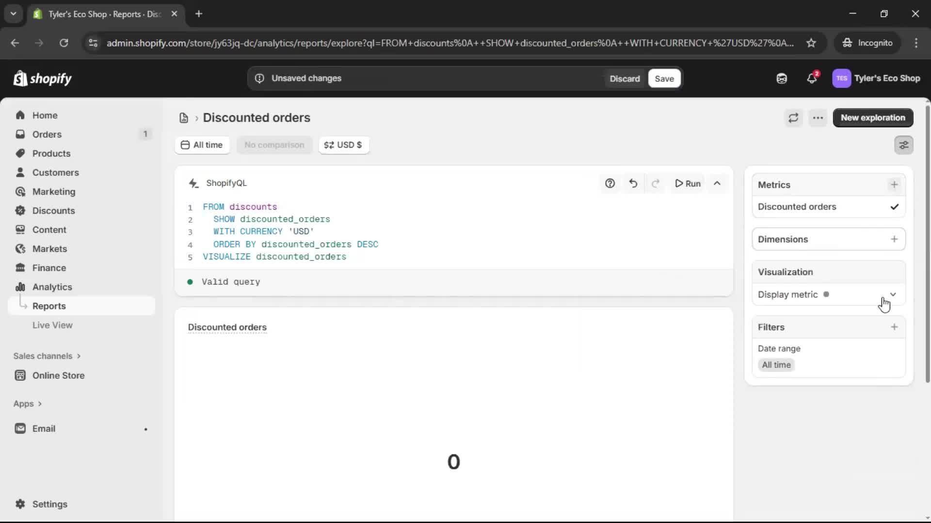 Analytics/Stats screenshot