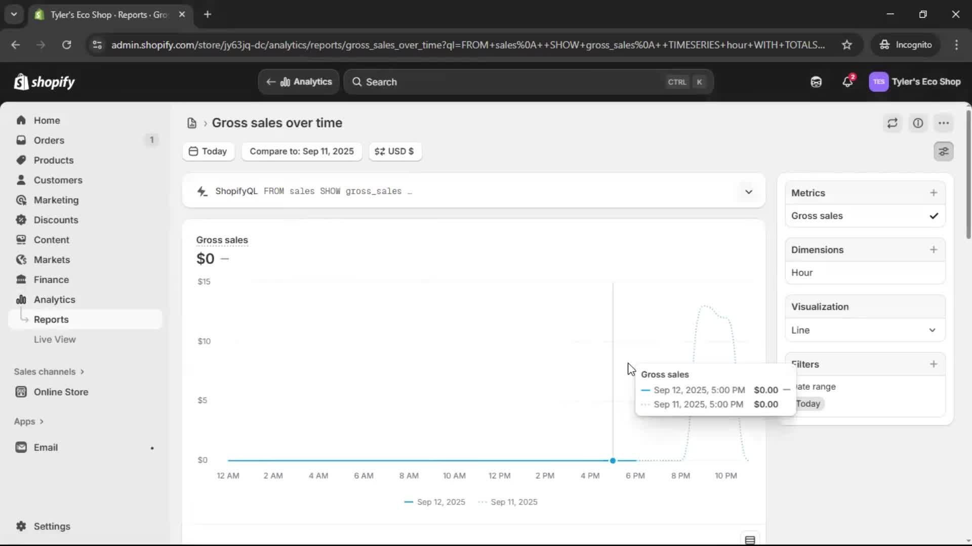 Analytics/Stats on Shopify video thumbnail