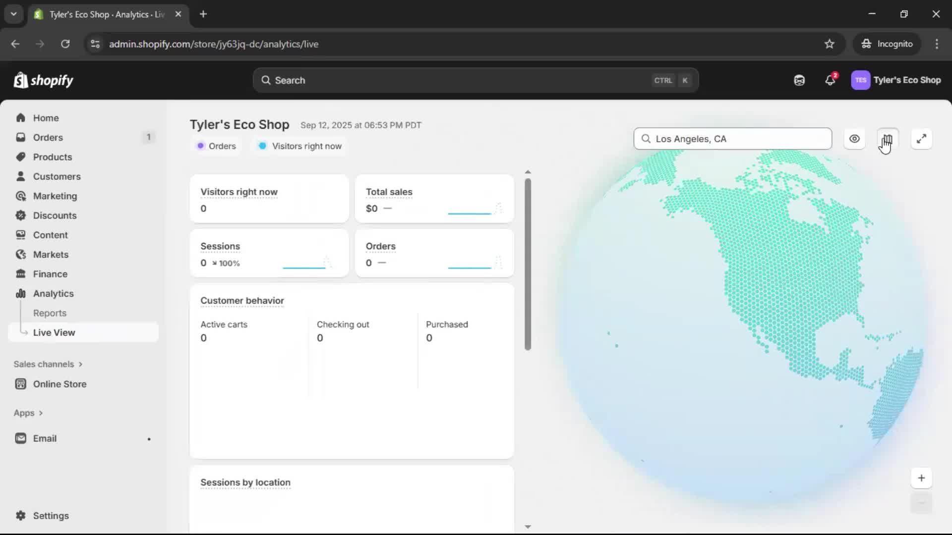 Analytics/Stats screenshot