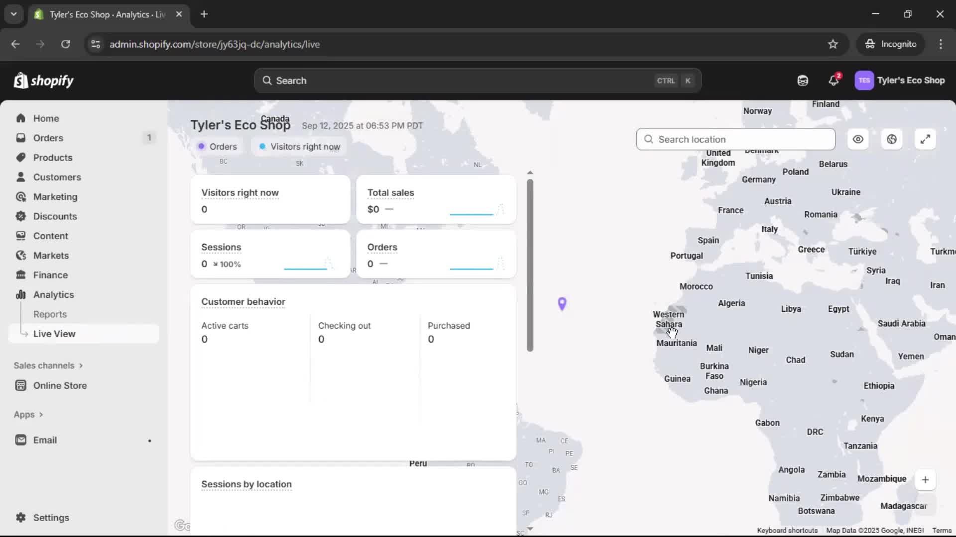 Analytics/Stats screenshot
