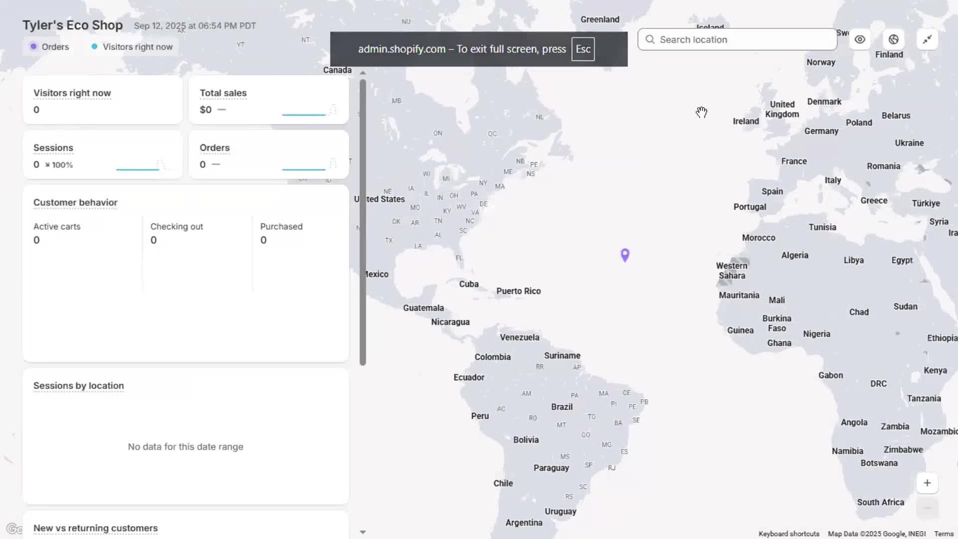 Analytics/Stats screenshot