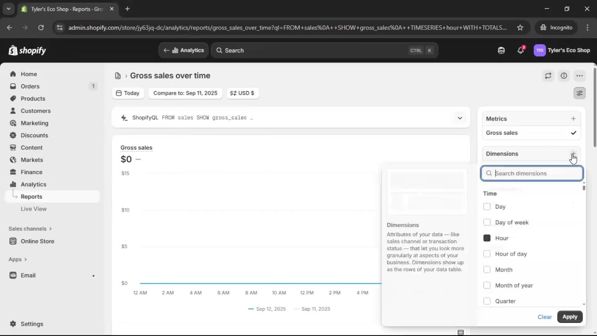 Analytics/Stats on Shopify video thumbnail