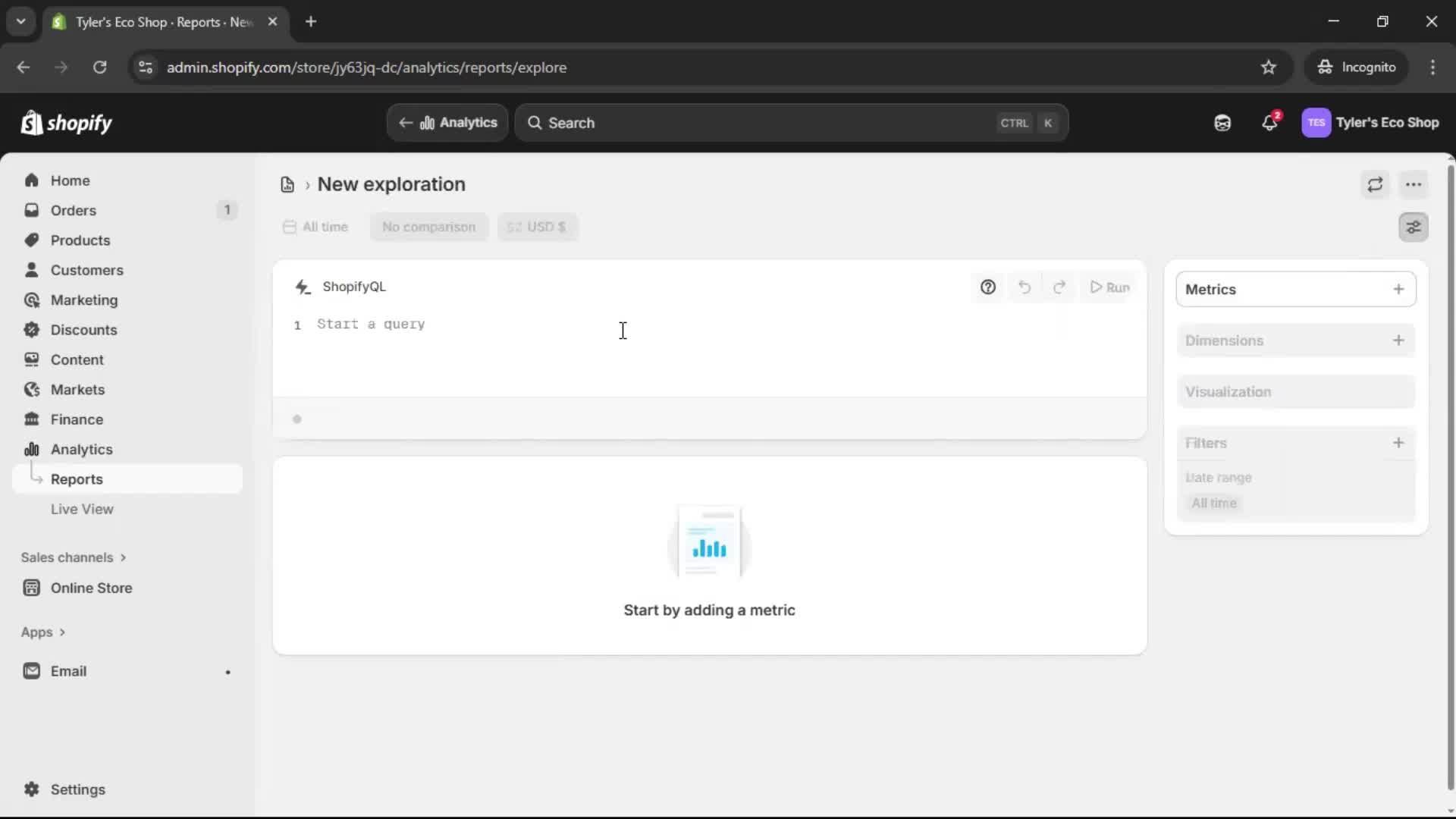 Analytics/Stats screenshot