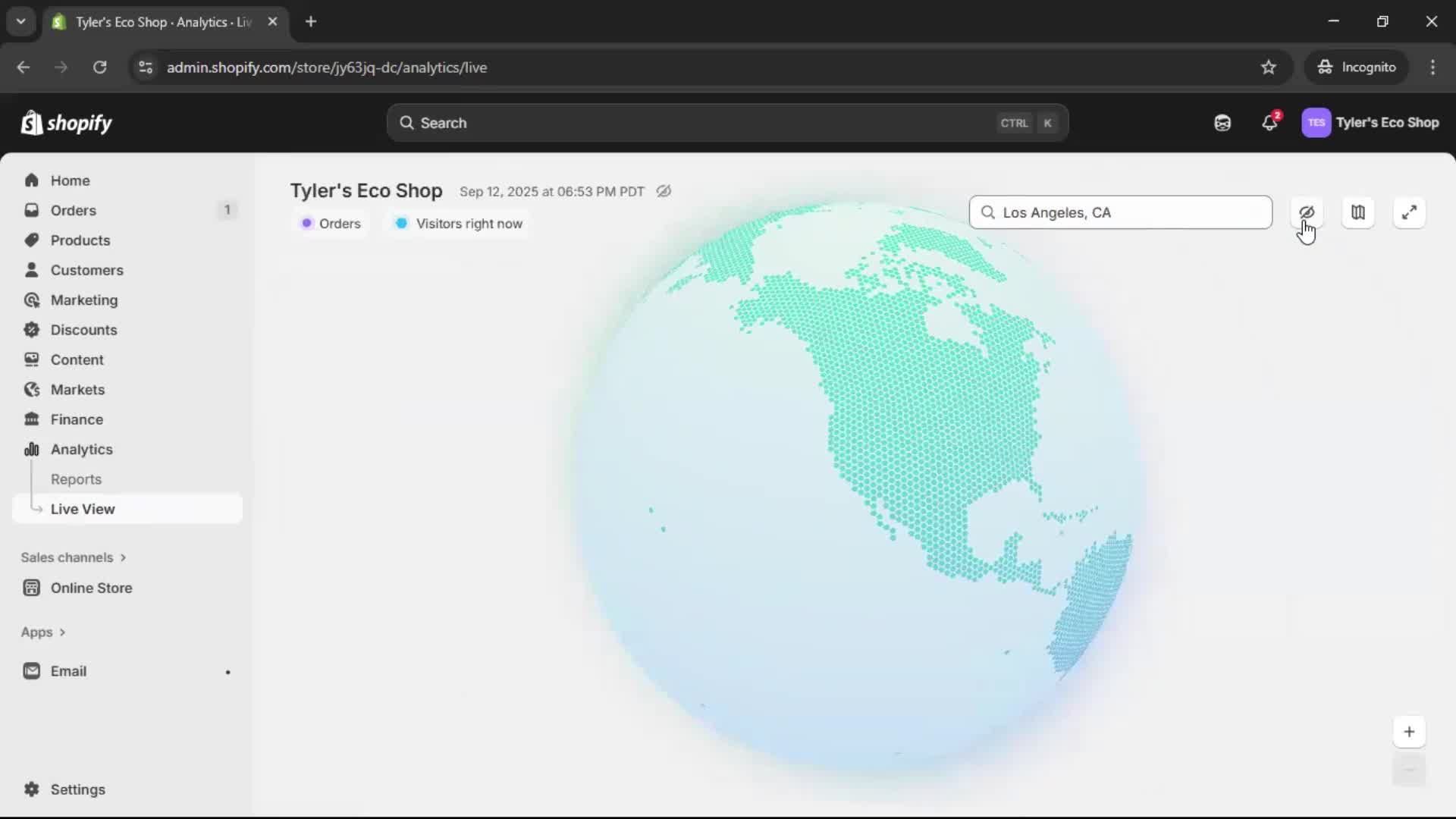Analytics/Stats screenshot