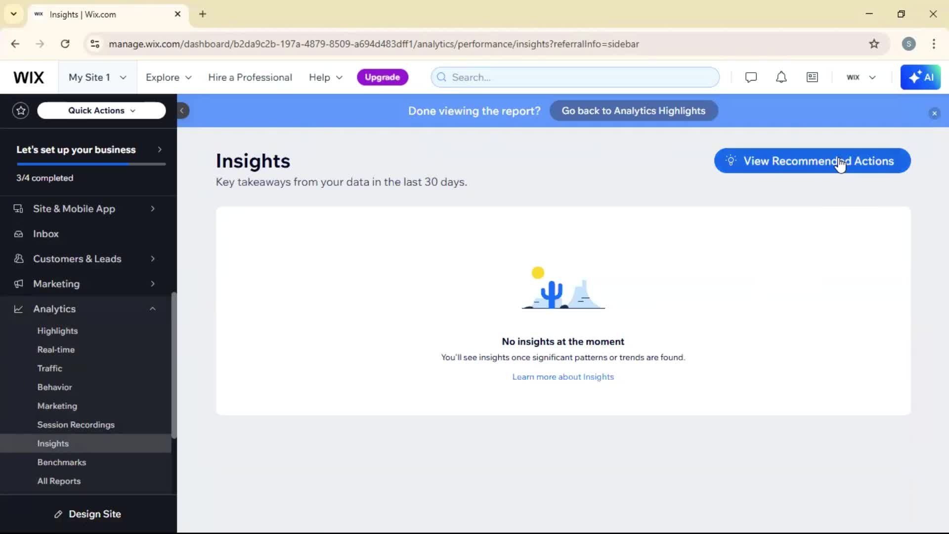 Analytics/Stats on Wix video thumbnail