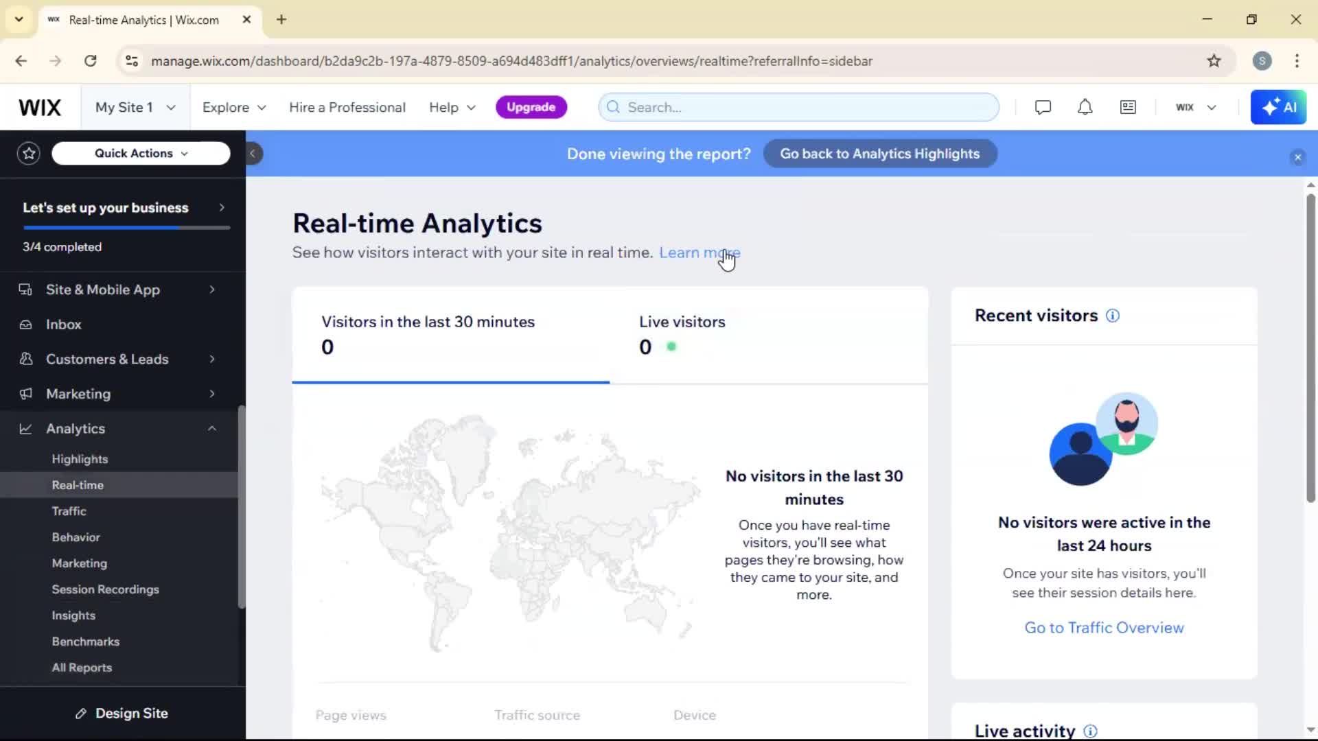 Analytics/Stats screenshot