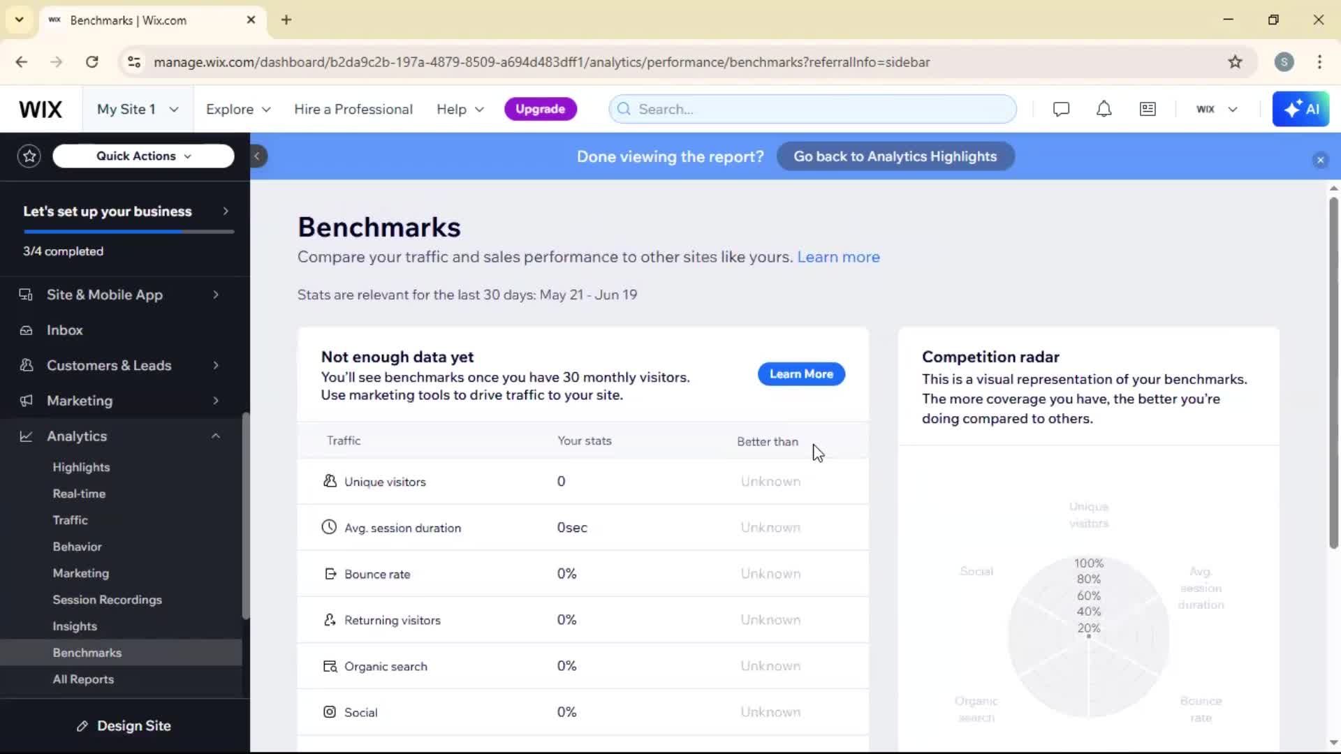 Analytics/Stats on Wix video thumbnail