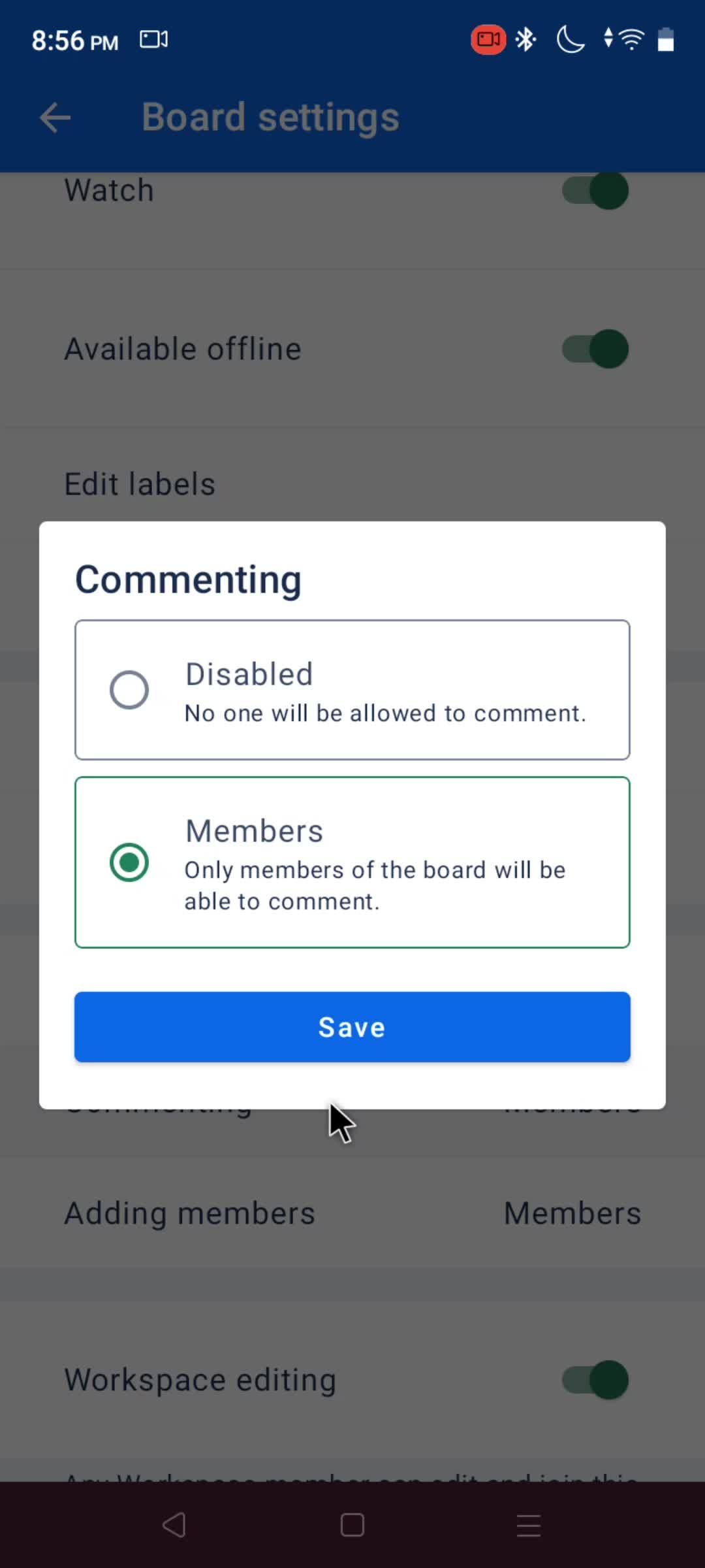 Board settings on Trello video thumbnail