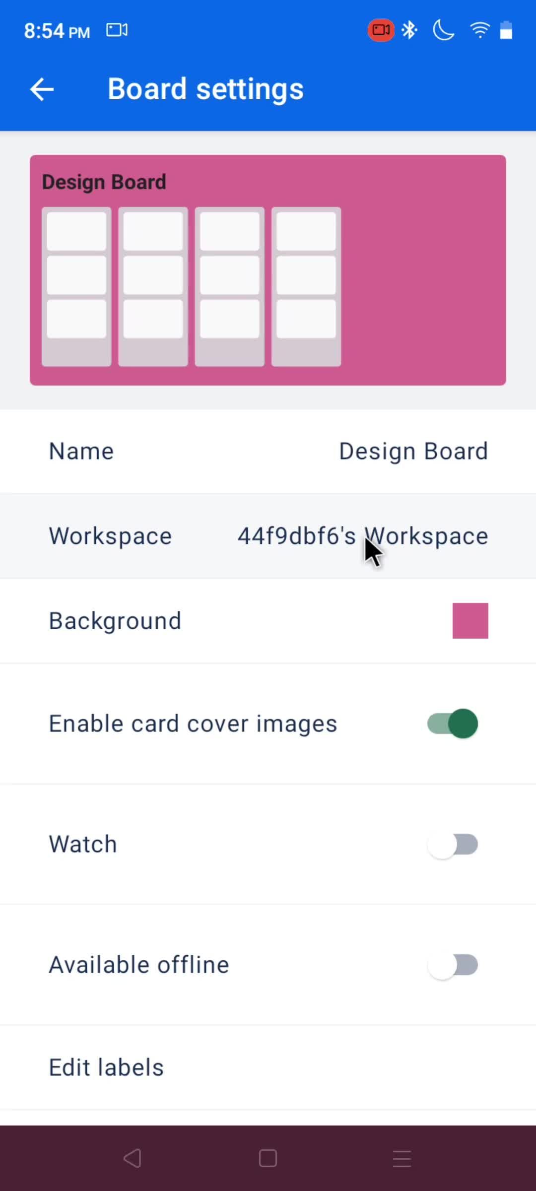 Board settings on Trello video thumbnail