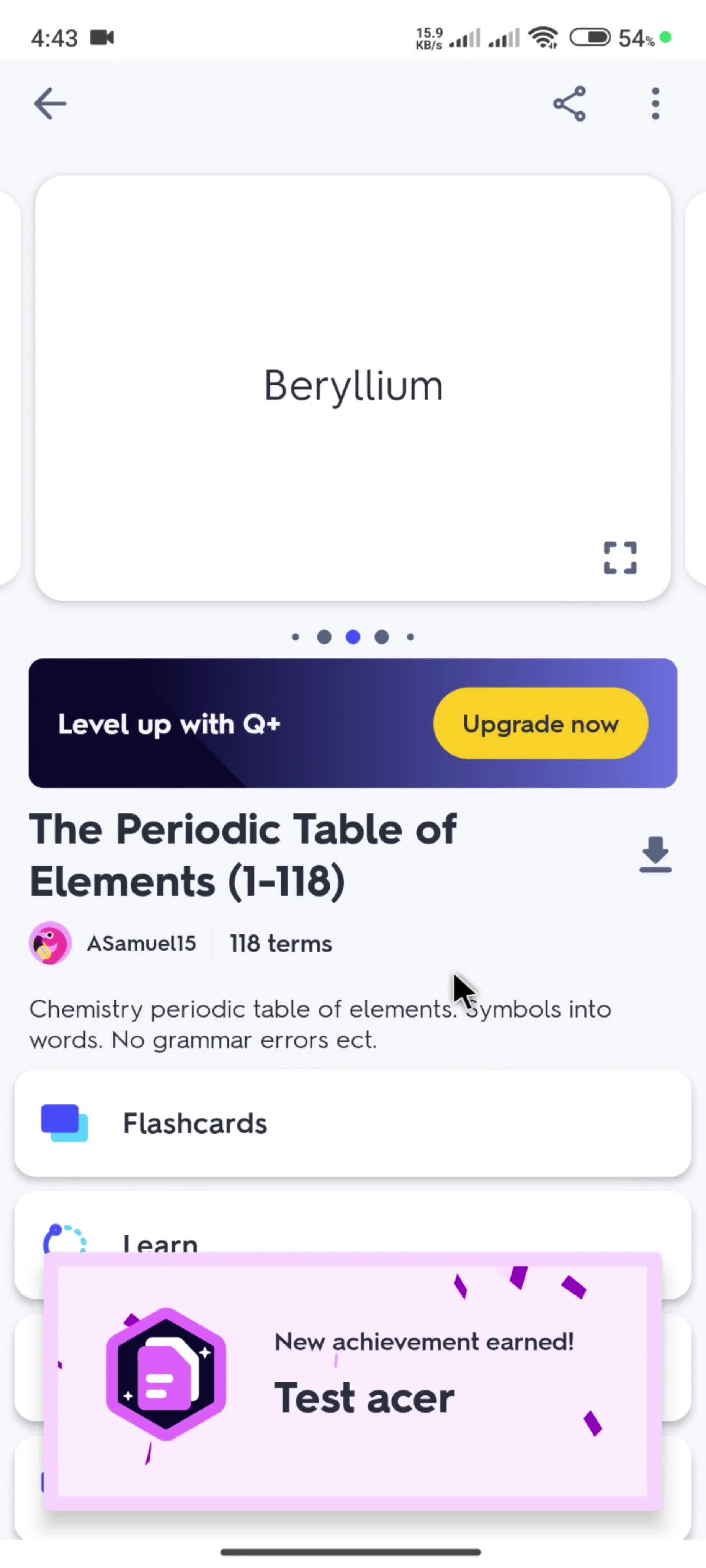 Browsing by subjects on Quizlet video thumbnail