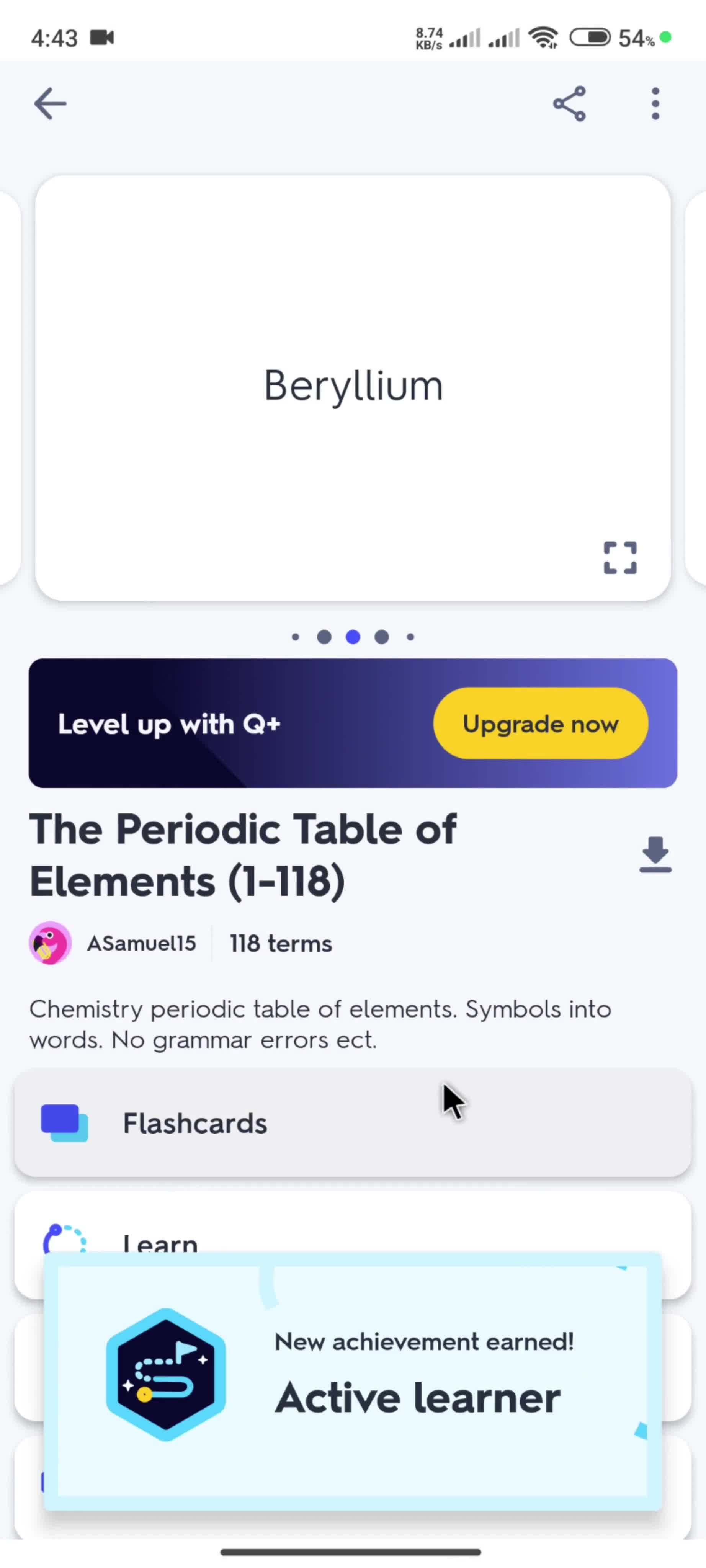 Browsing by subjects on Quizlet video thumbnail