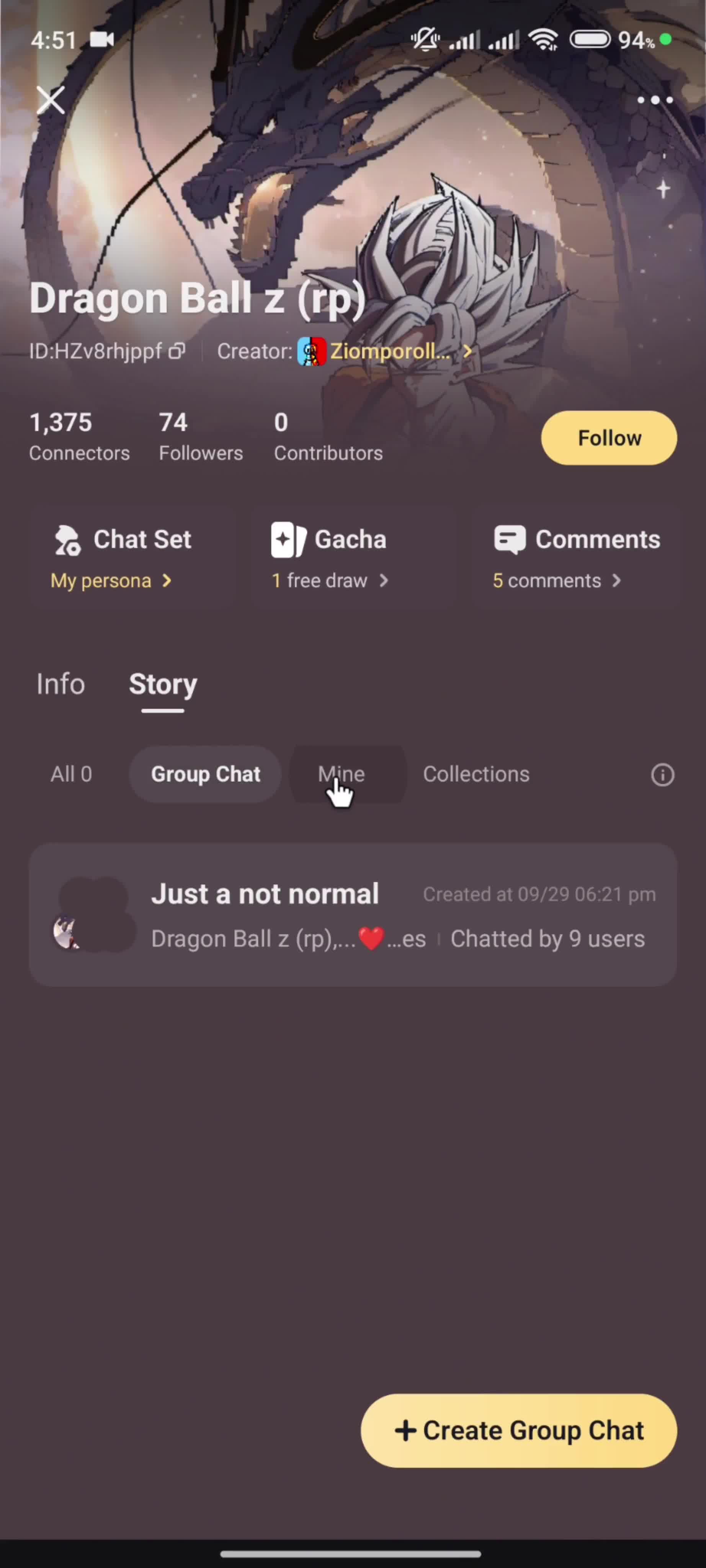 Discovering content screenshot
