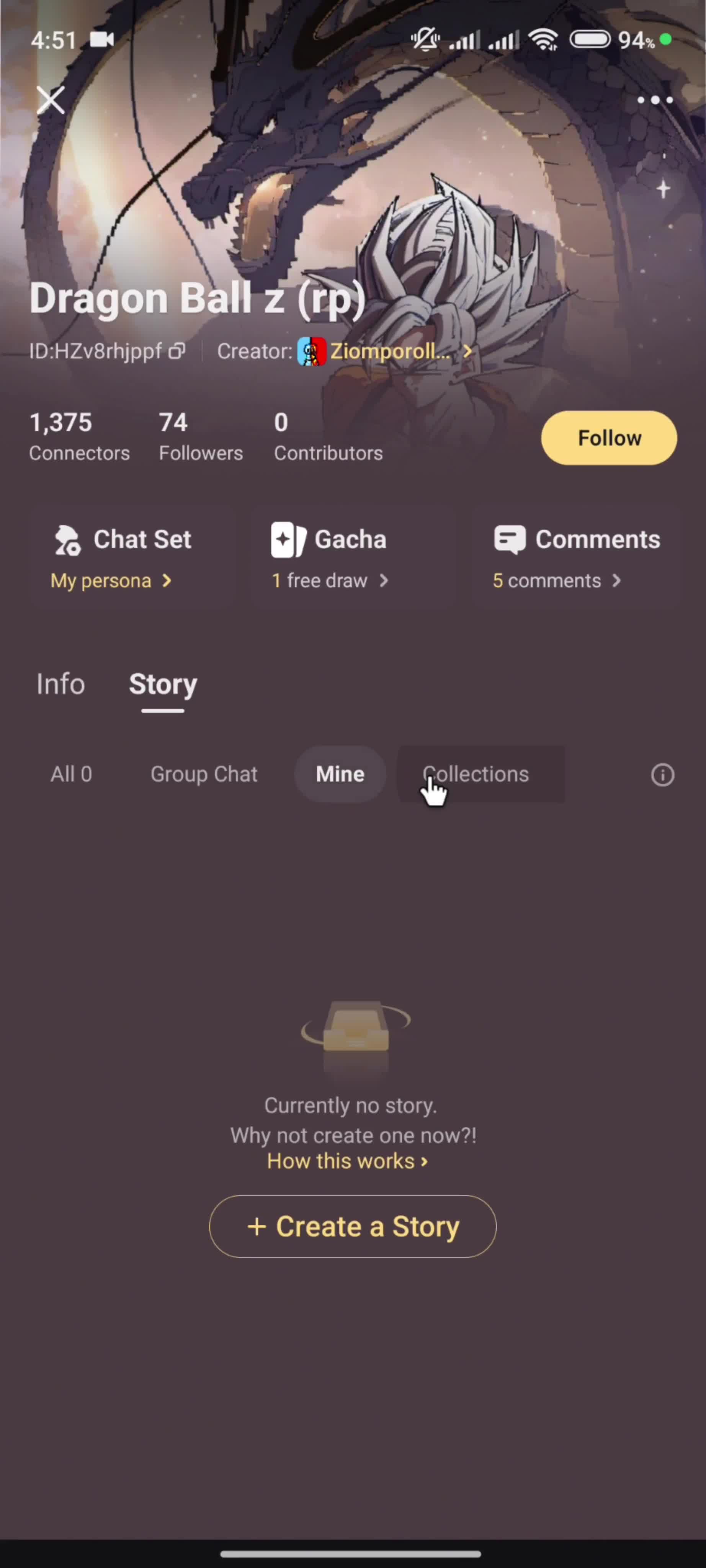 Discovering content screenshot