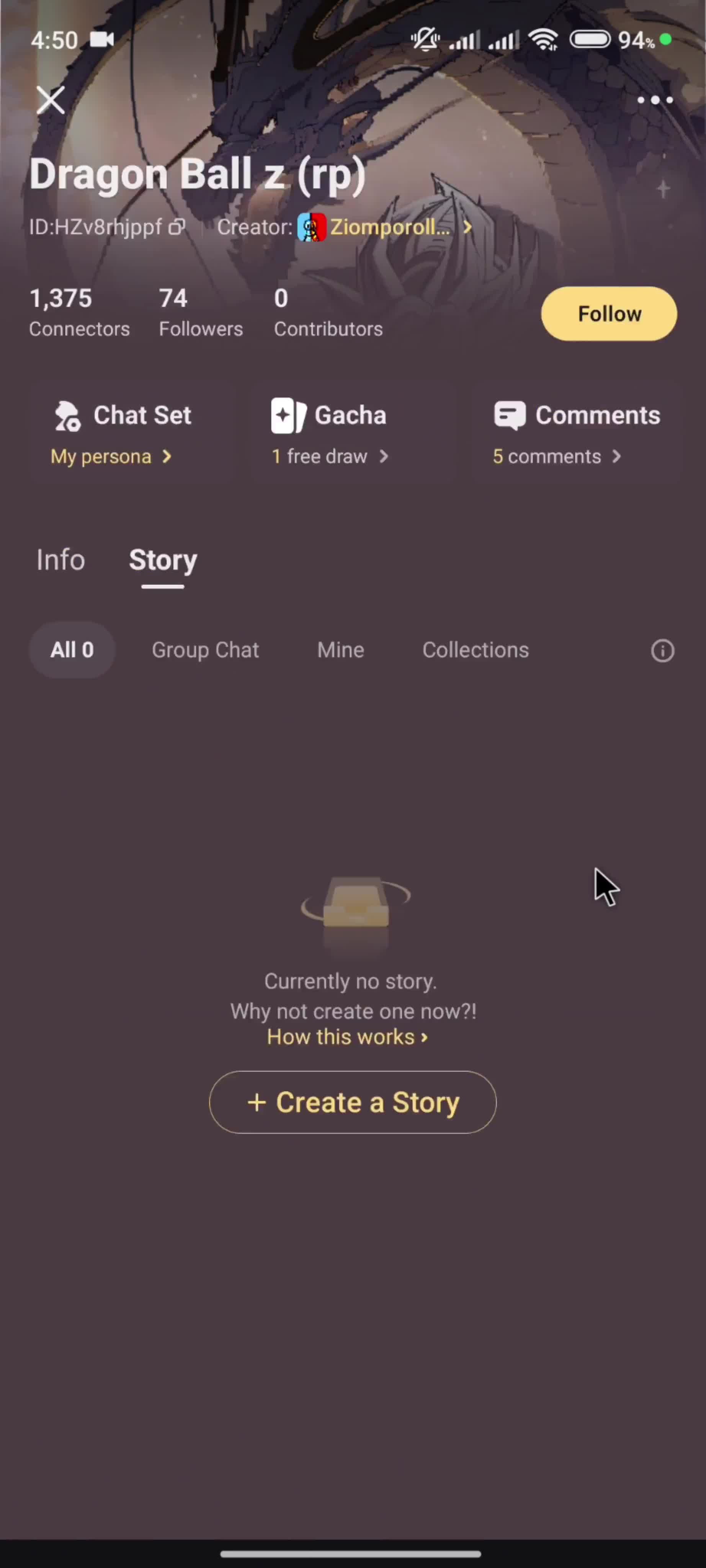 Discovering content screenshot