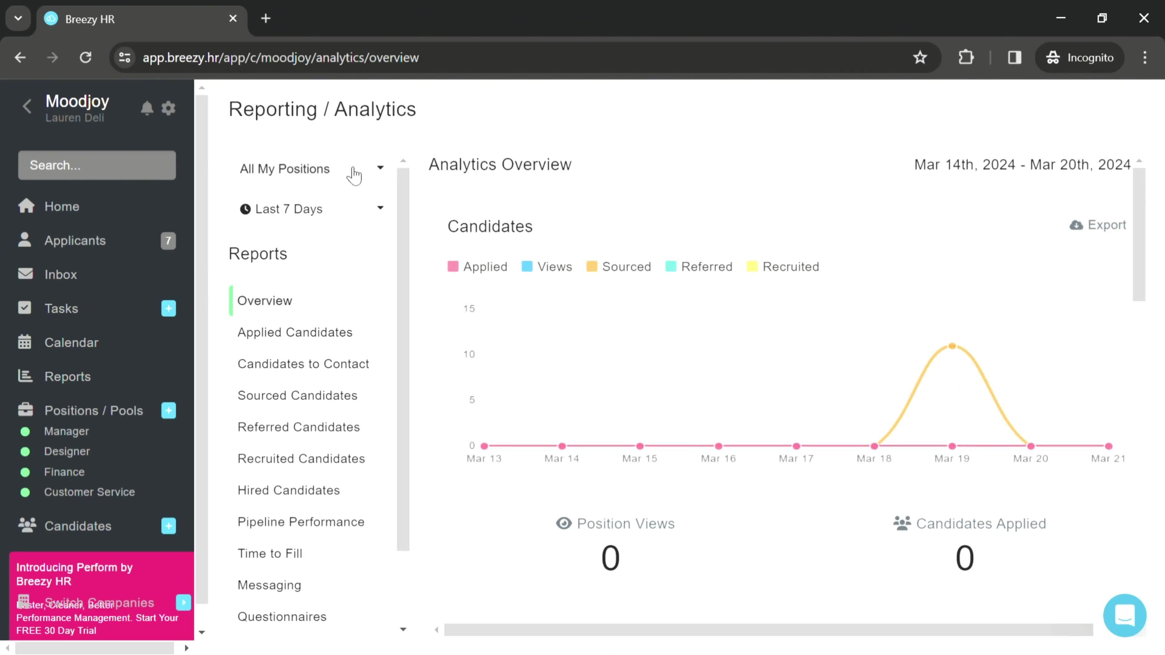 Analytics/Stats on Breezy HR video thumbnail