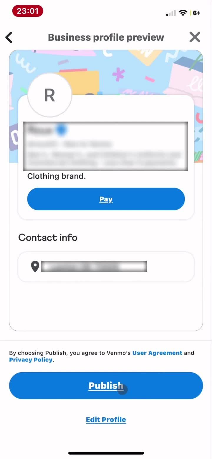 Creating a business profile on Venmo video thumbnail