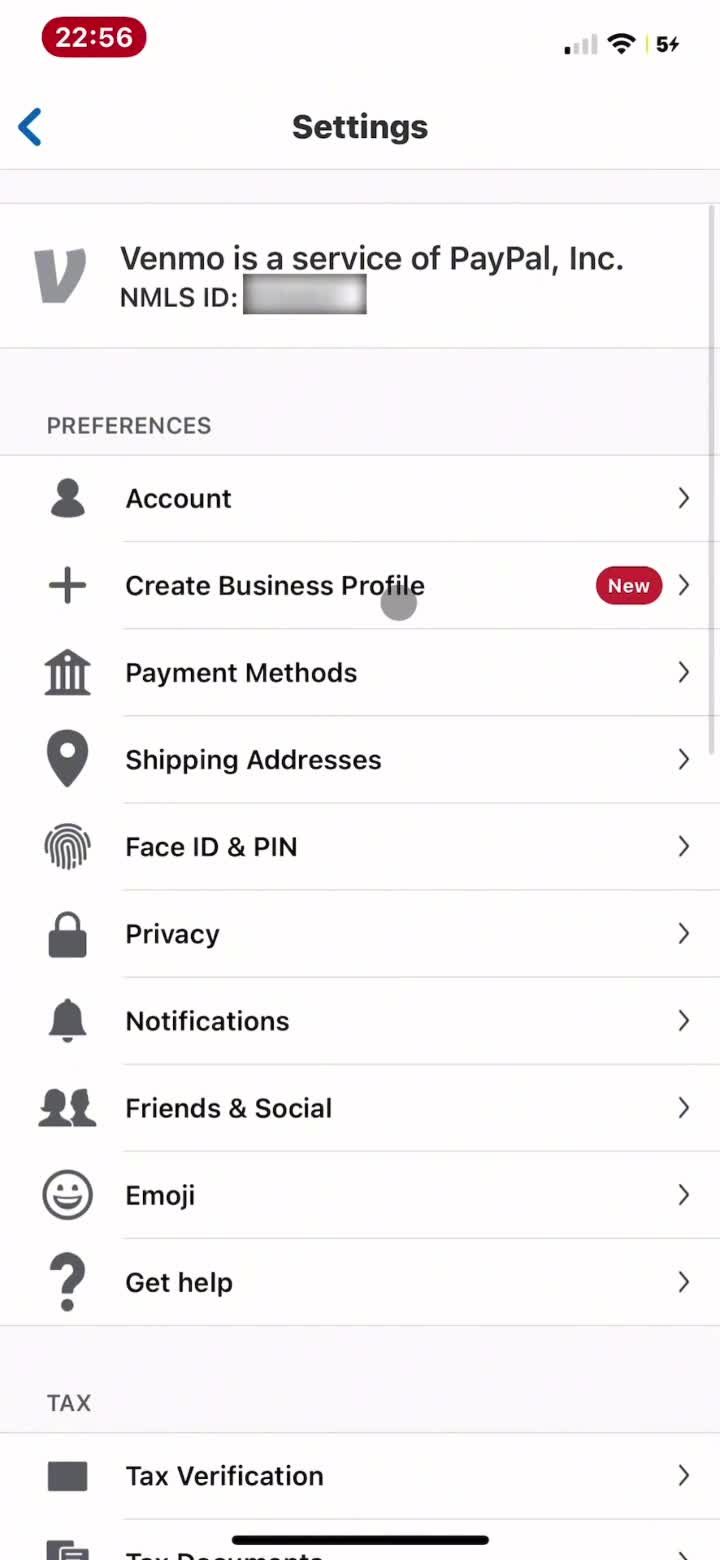 Creating a business profile on Venmo video thumbnail