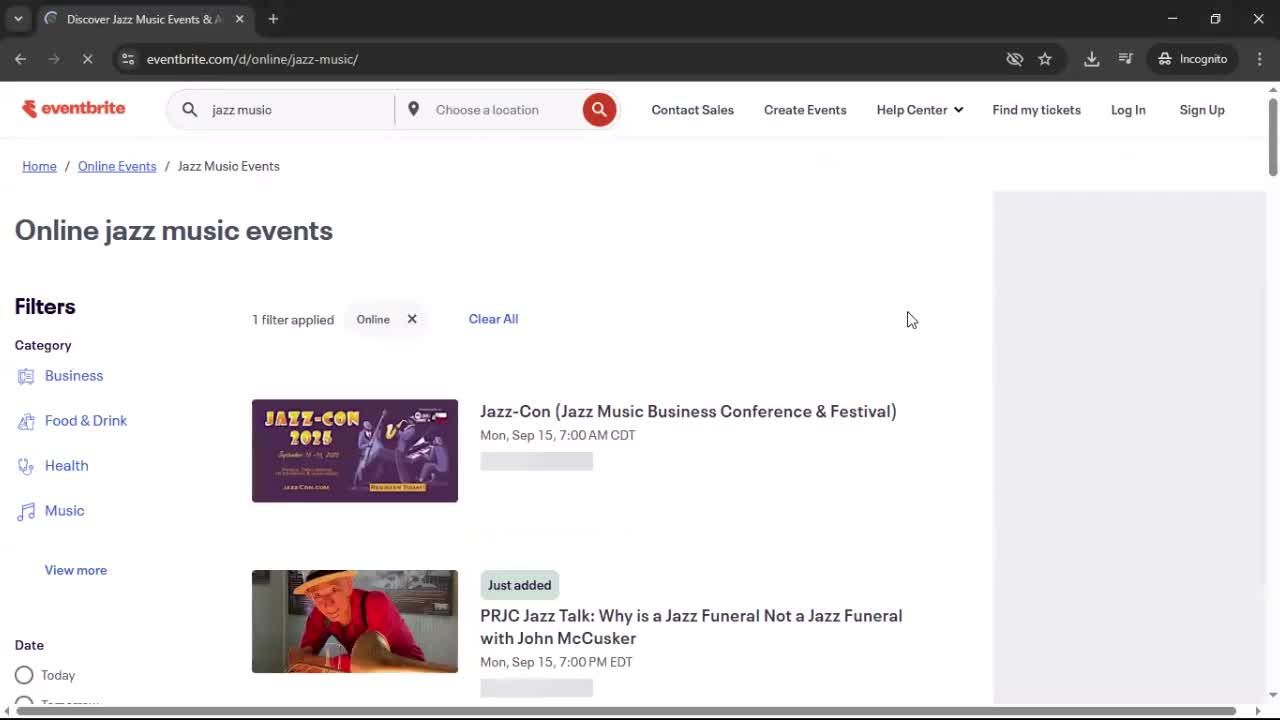 Buying a ticket screenshot