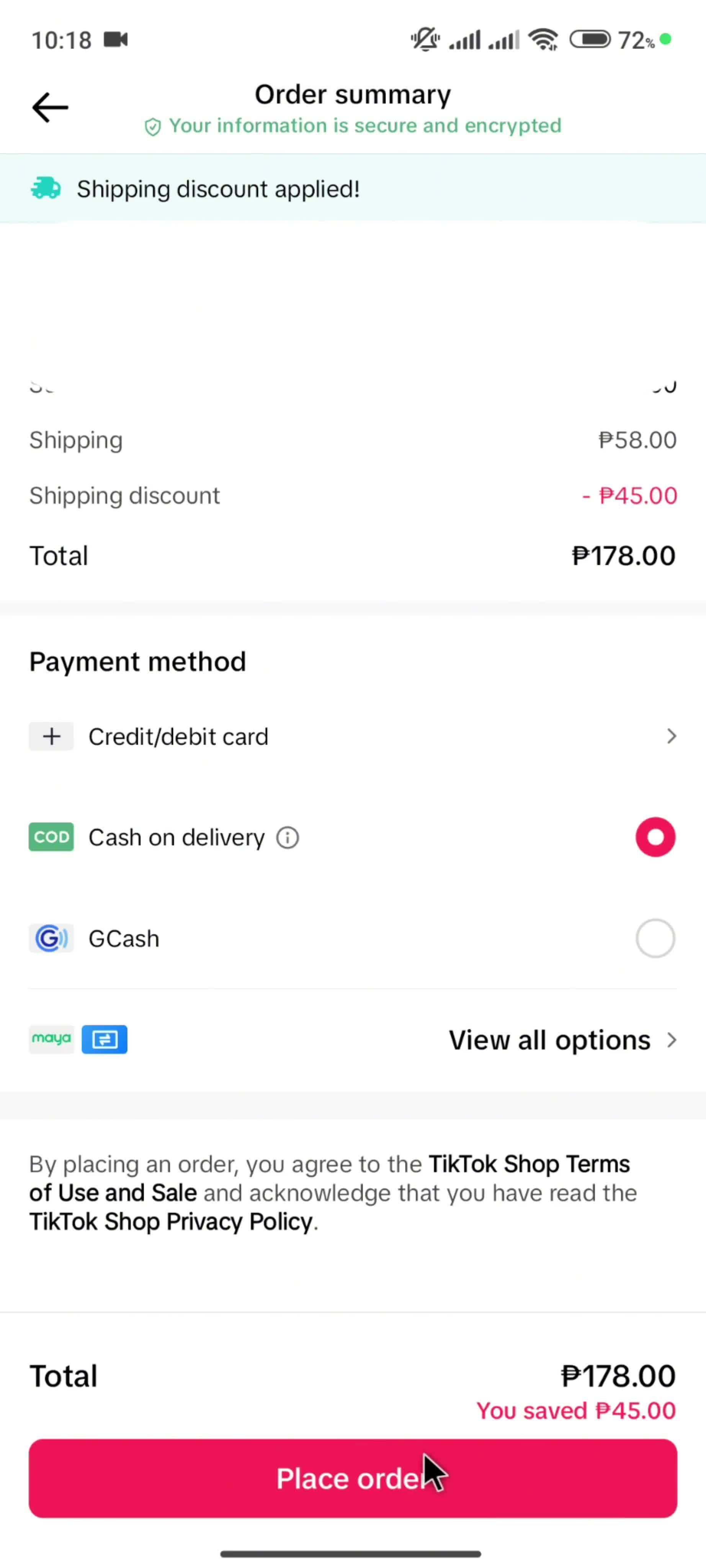 Buying something on TikTok video thumbnail