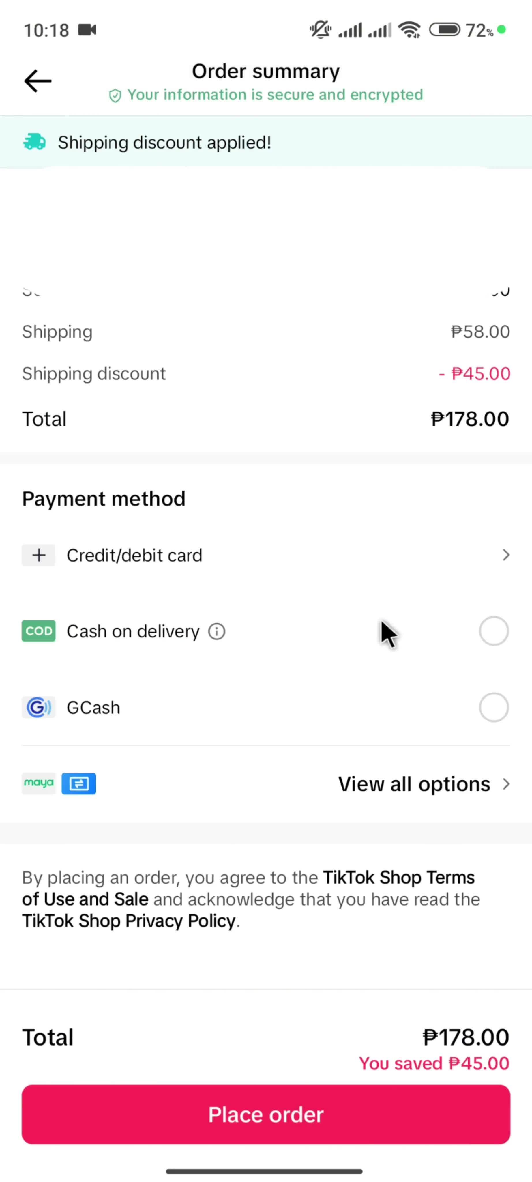 Buying something on TikTok video thumbnail