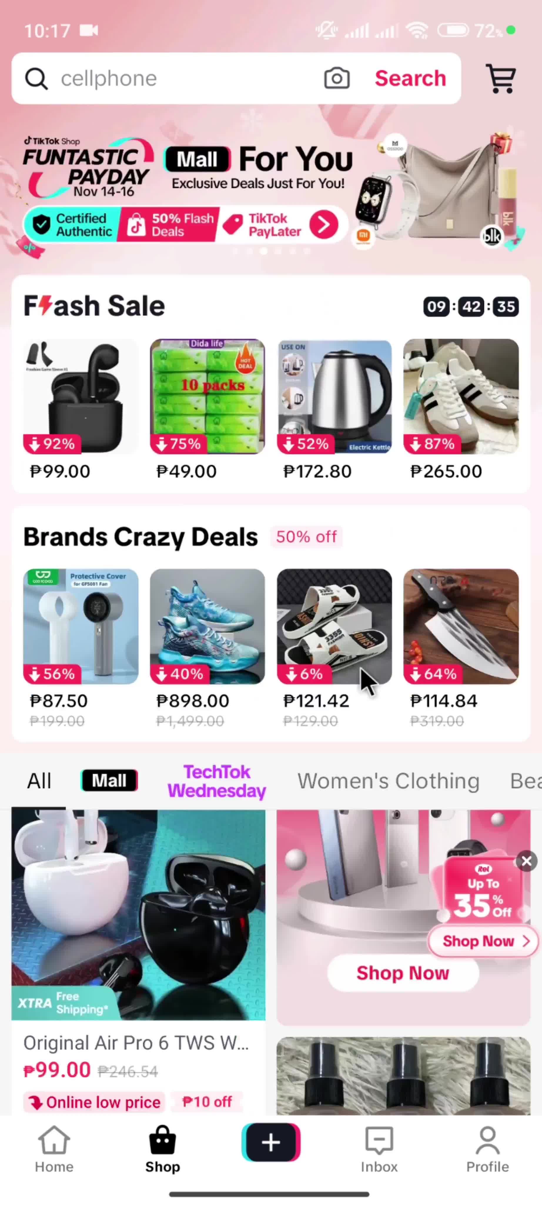 Buying something on TikTok video thumbnail