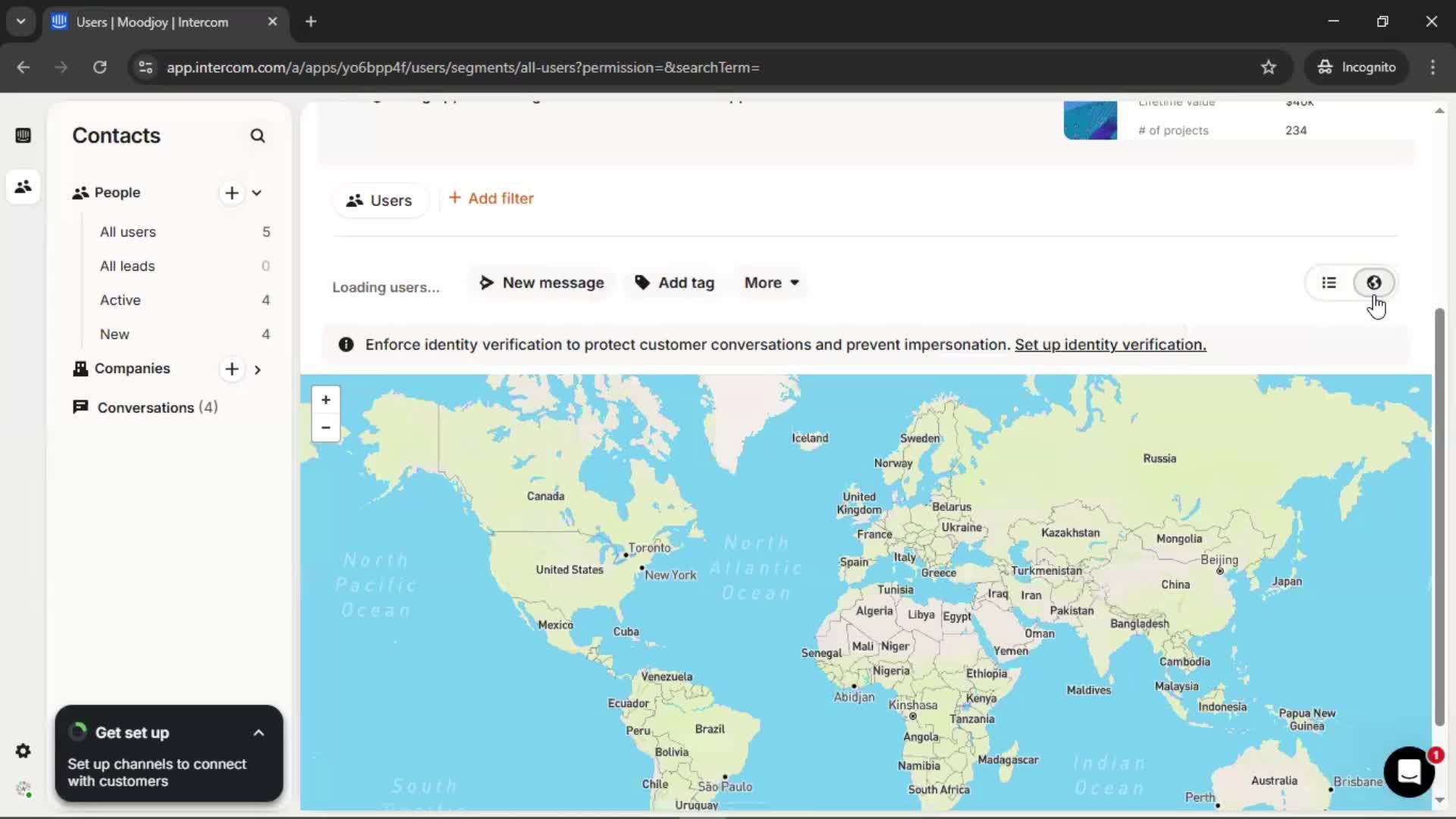 CRM screenshot