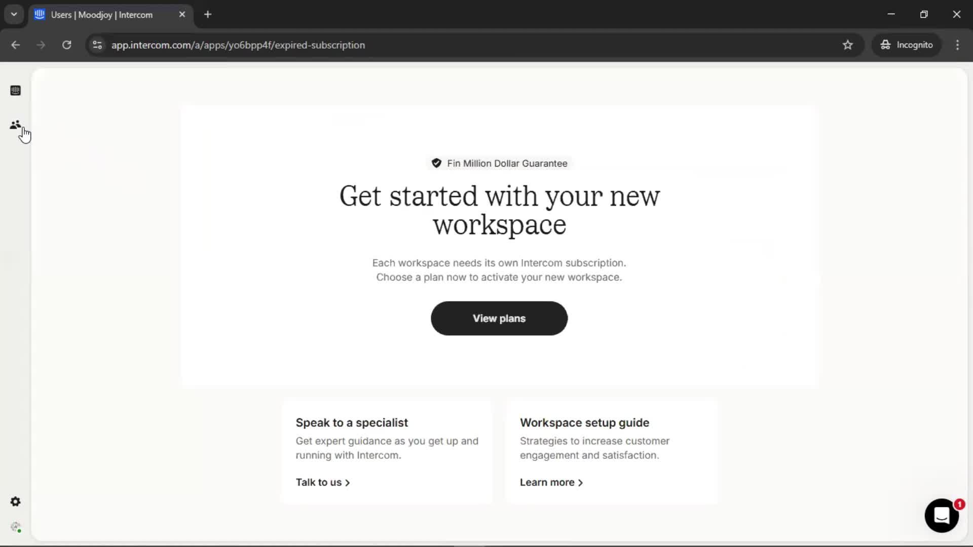 CRM screenshot