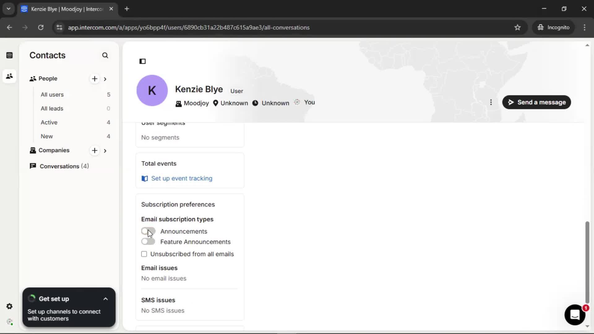 CRM screenshot