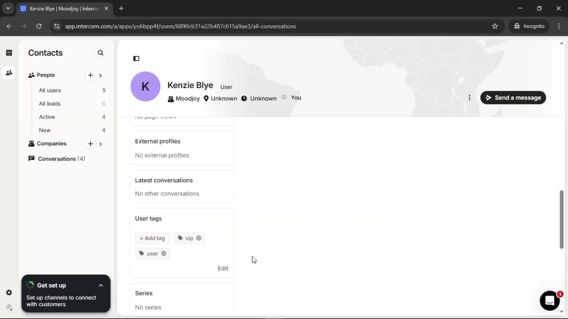 CRM screenshot