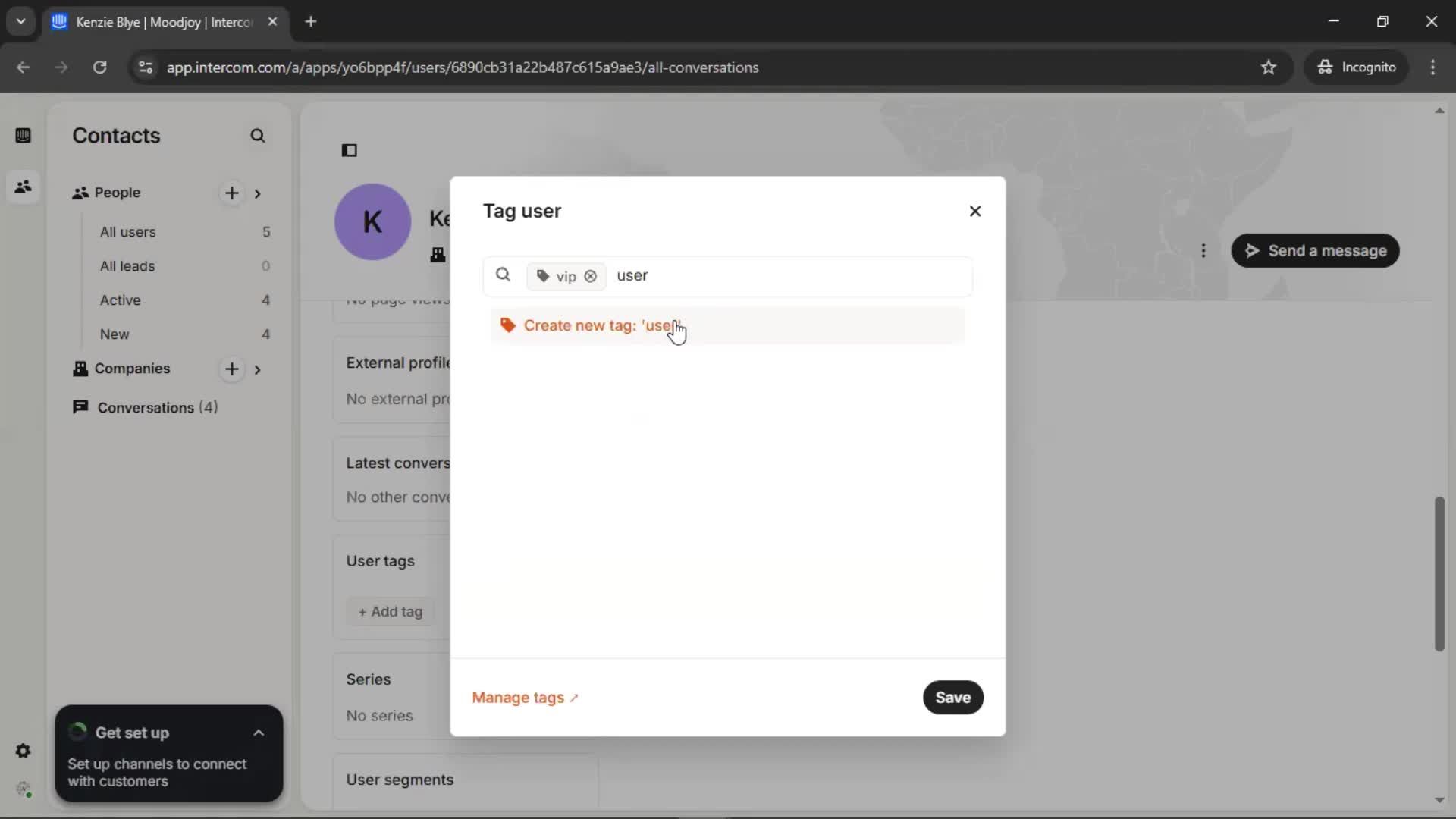 CRM screenshot