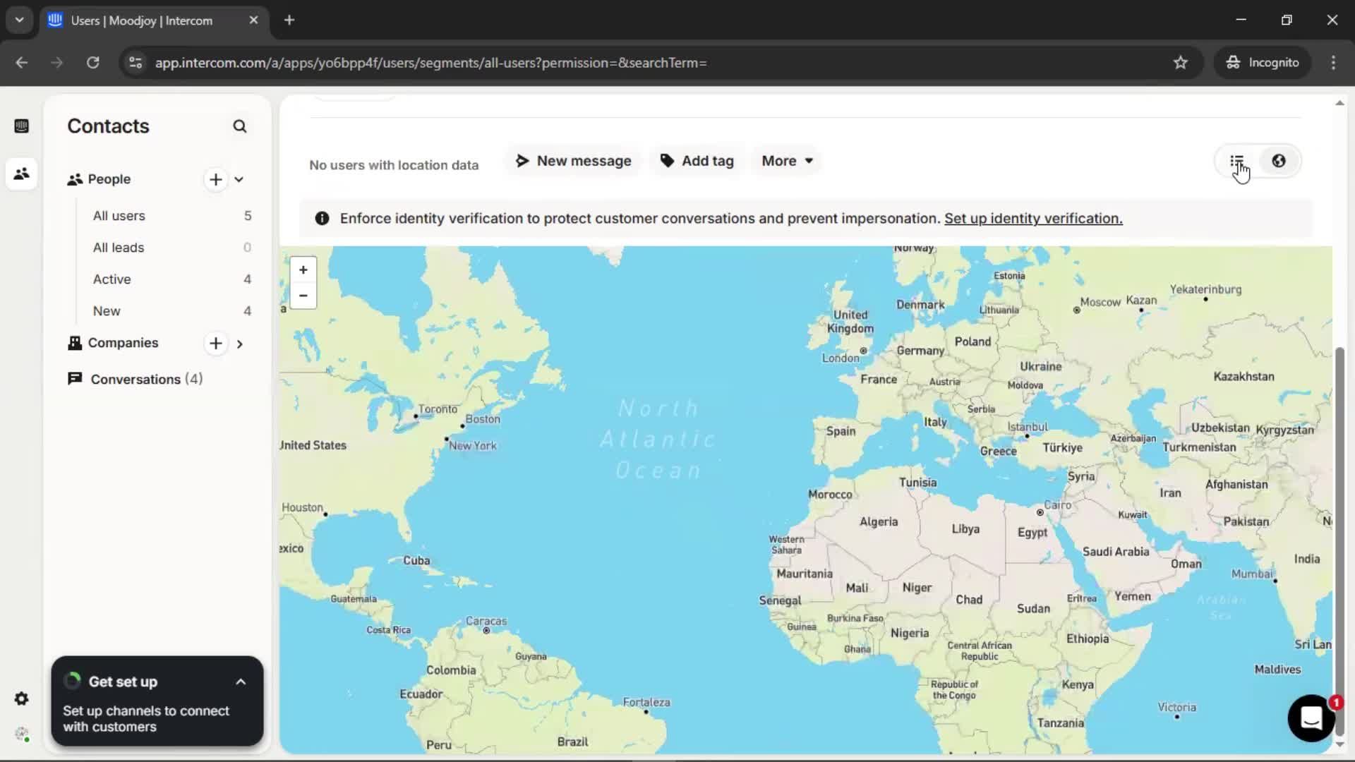 CRM screenshot