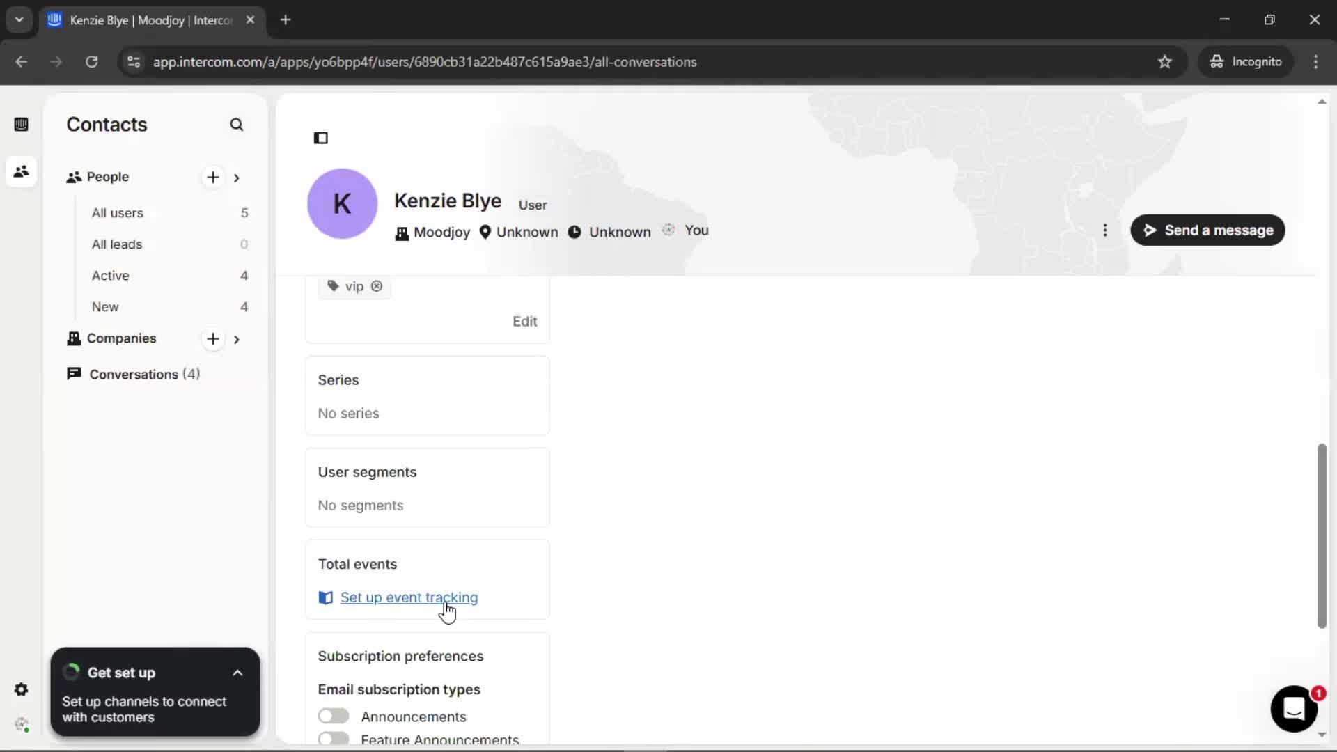CRM screenshot
