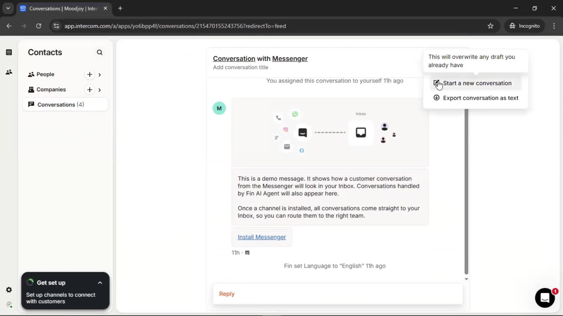 CRM screenshot