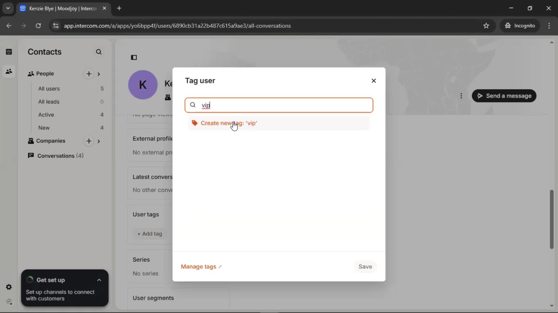 CRM screenshot