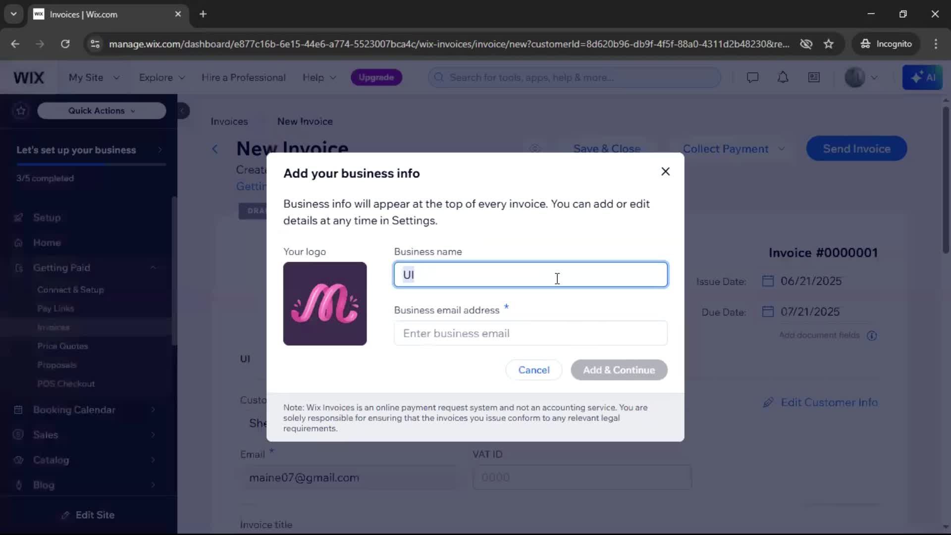 CRM screenshot
