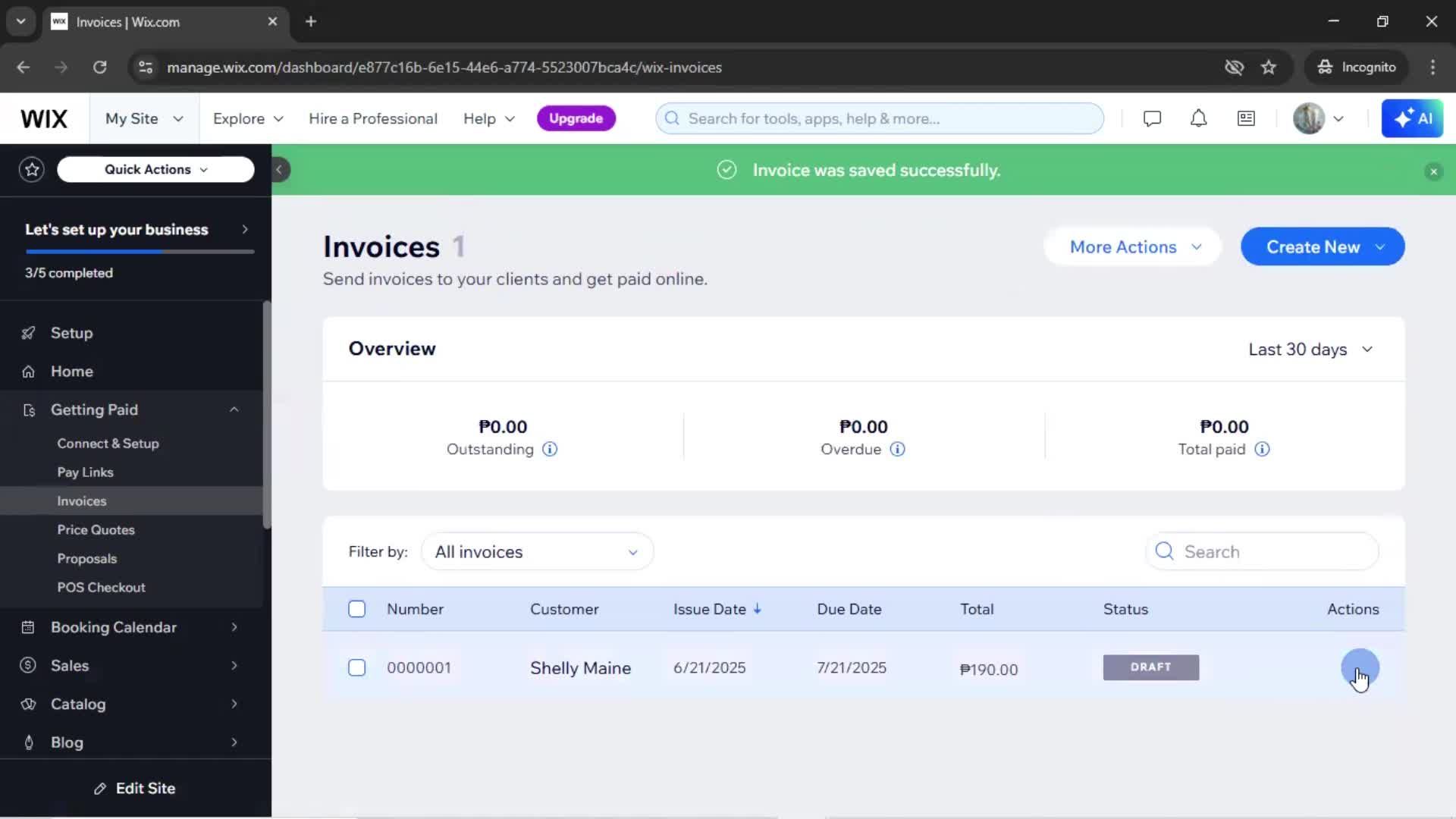 CRM screenshot