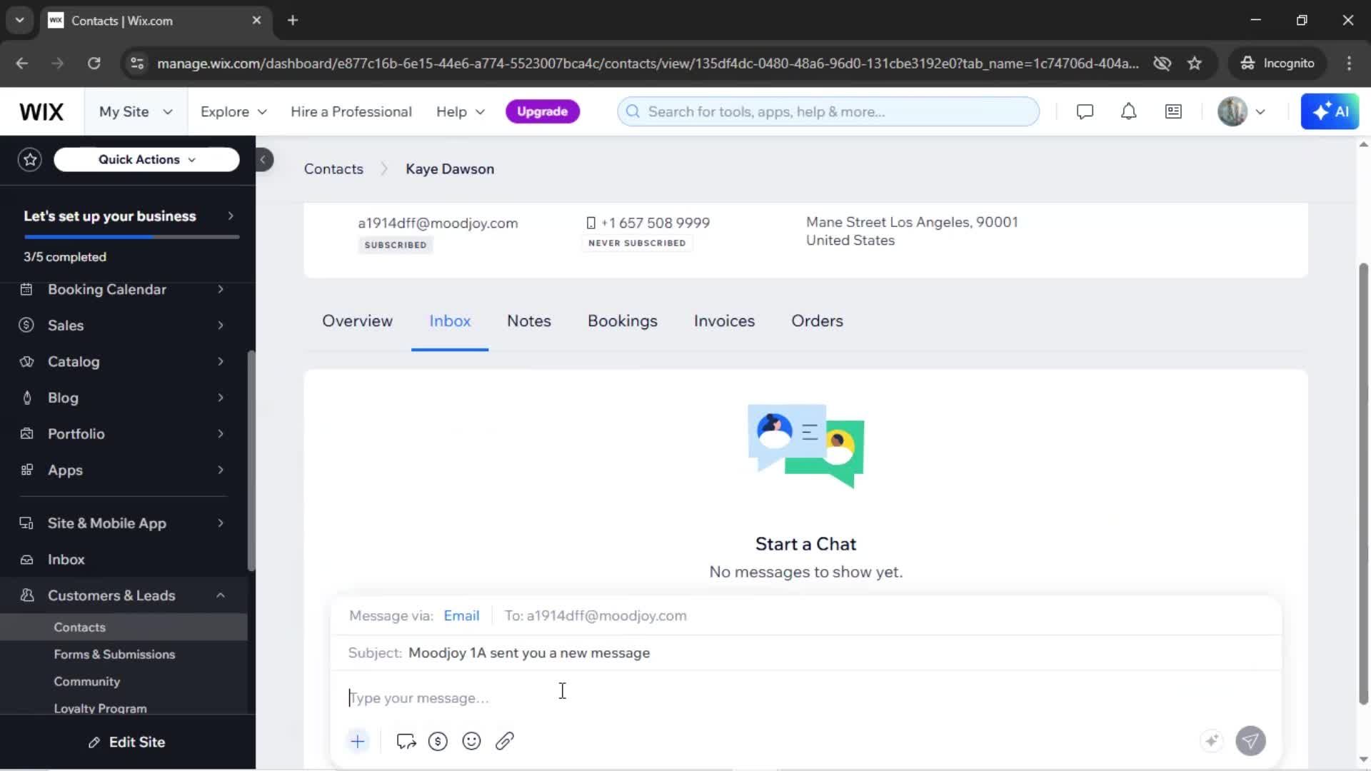 CRM screenshot