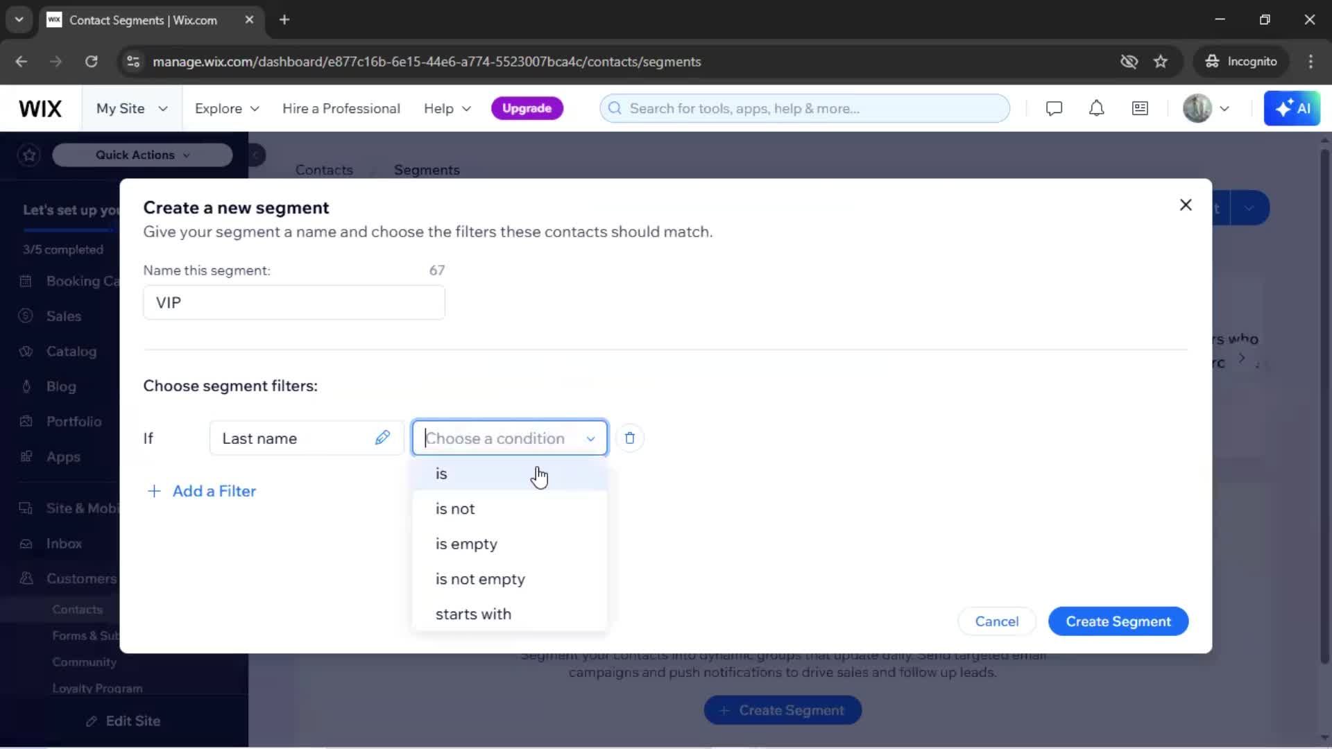 CRM screenshot