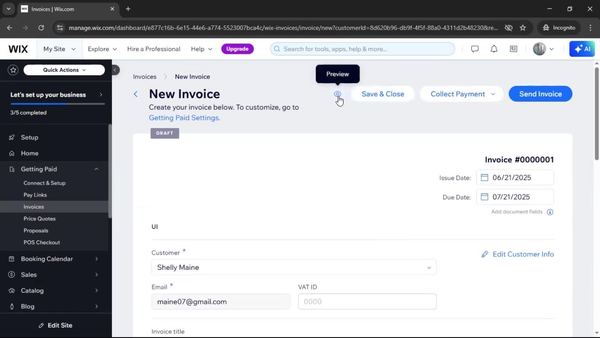 CRM screenshot