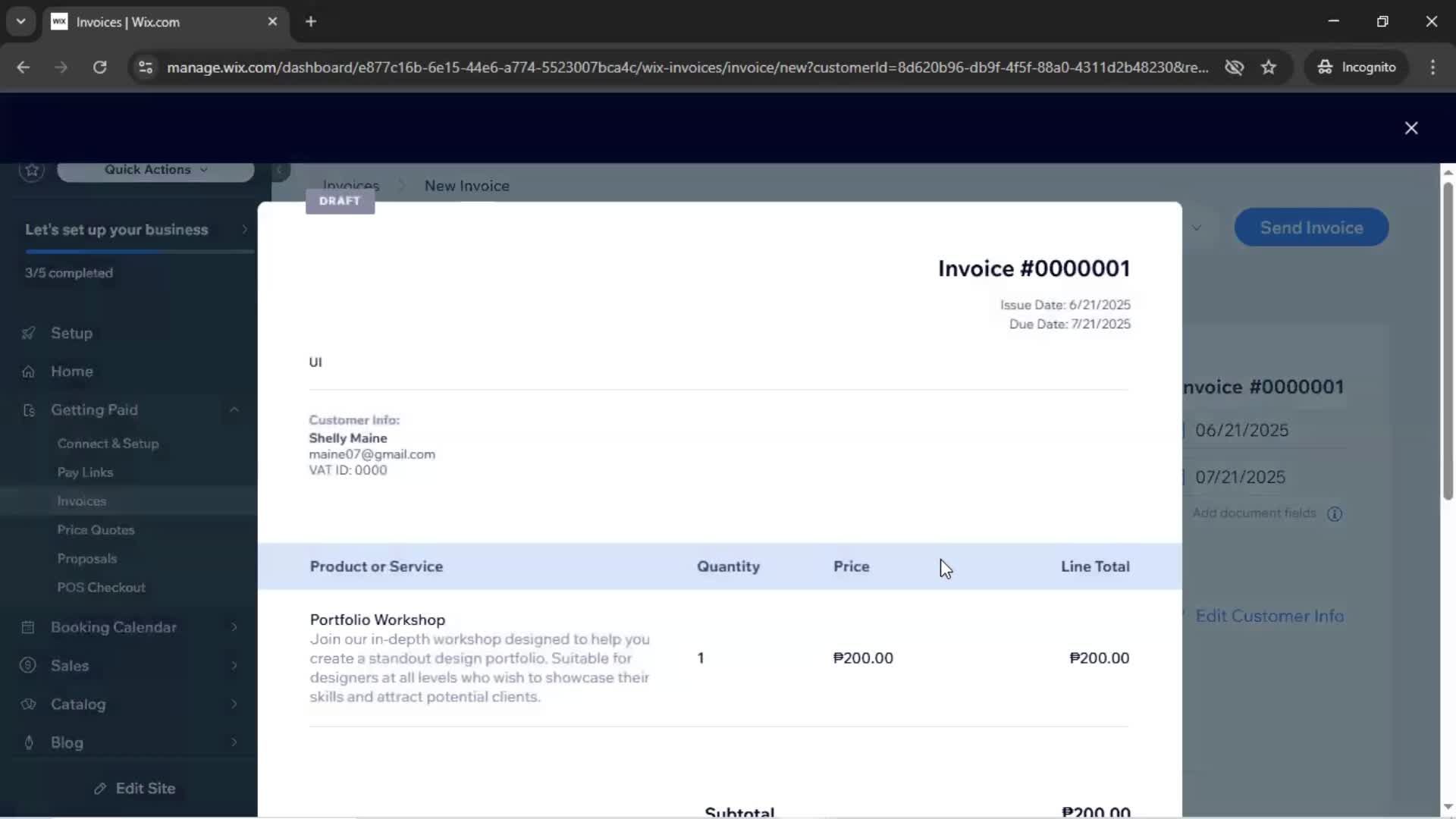 CRM screenshot