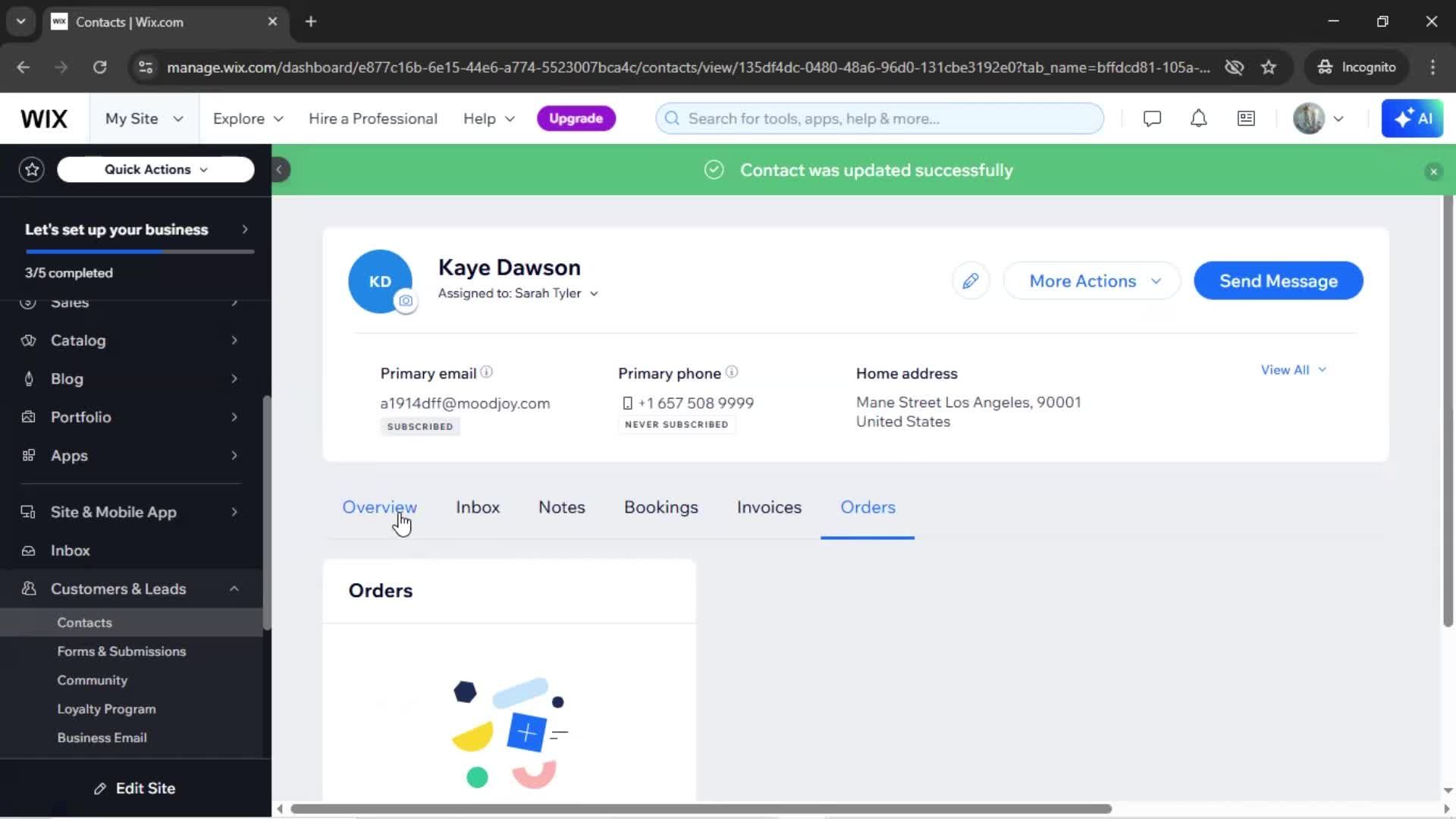 CRM screenshot