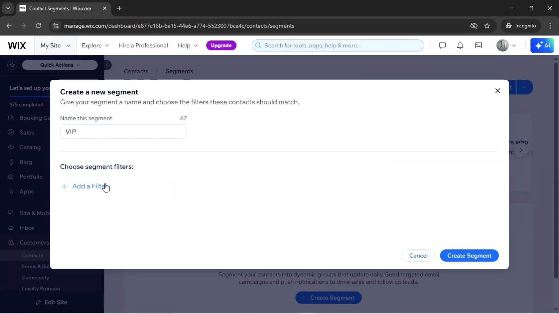 CRM screenshot