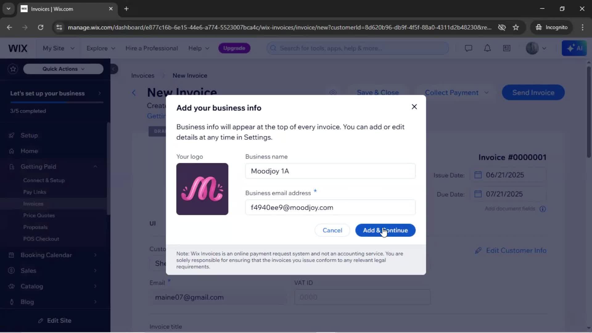 CRM screenshot