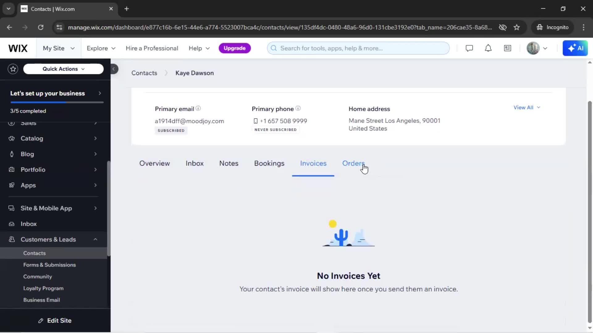 CRM screenshot