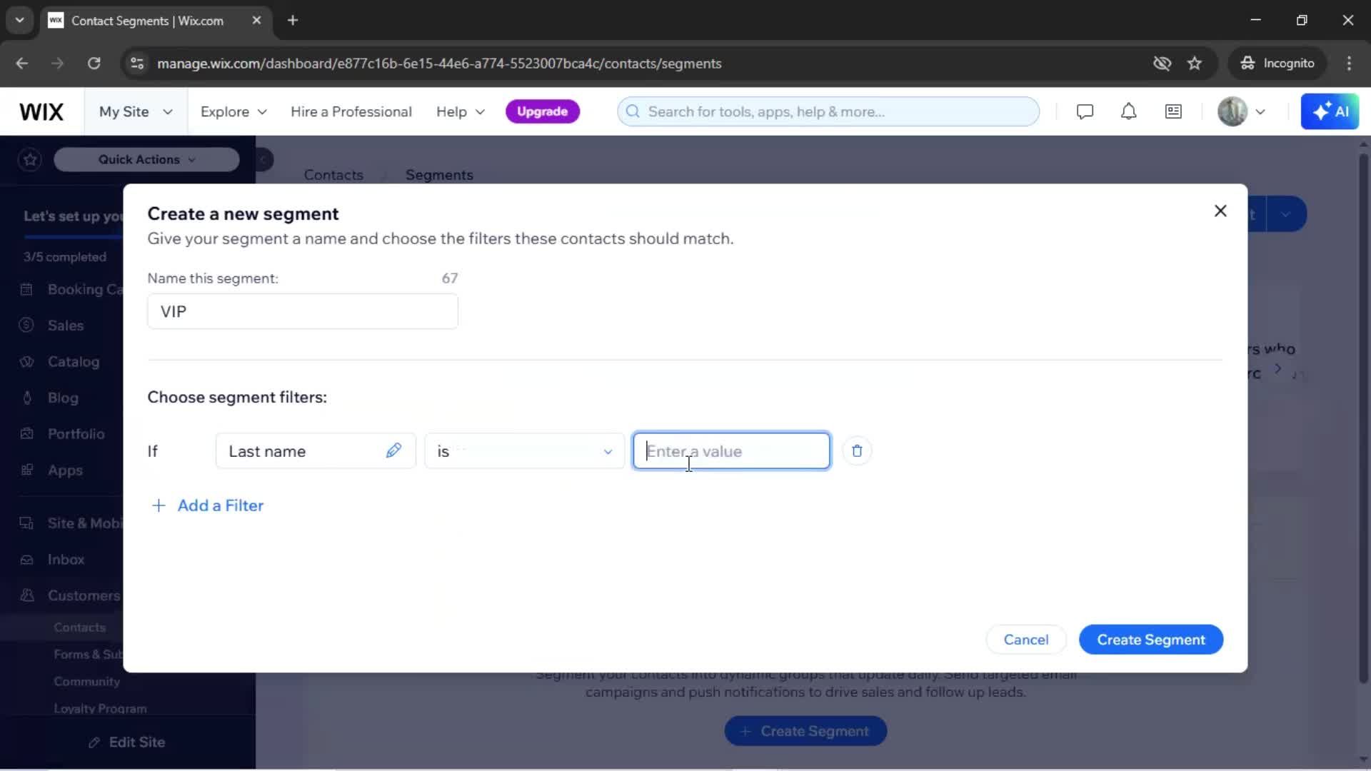 CRM screenshot