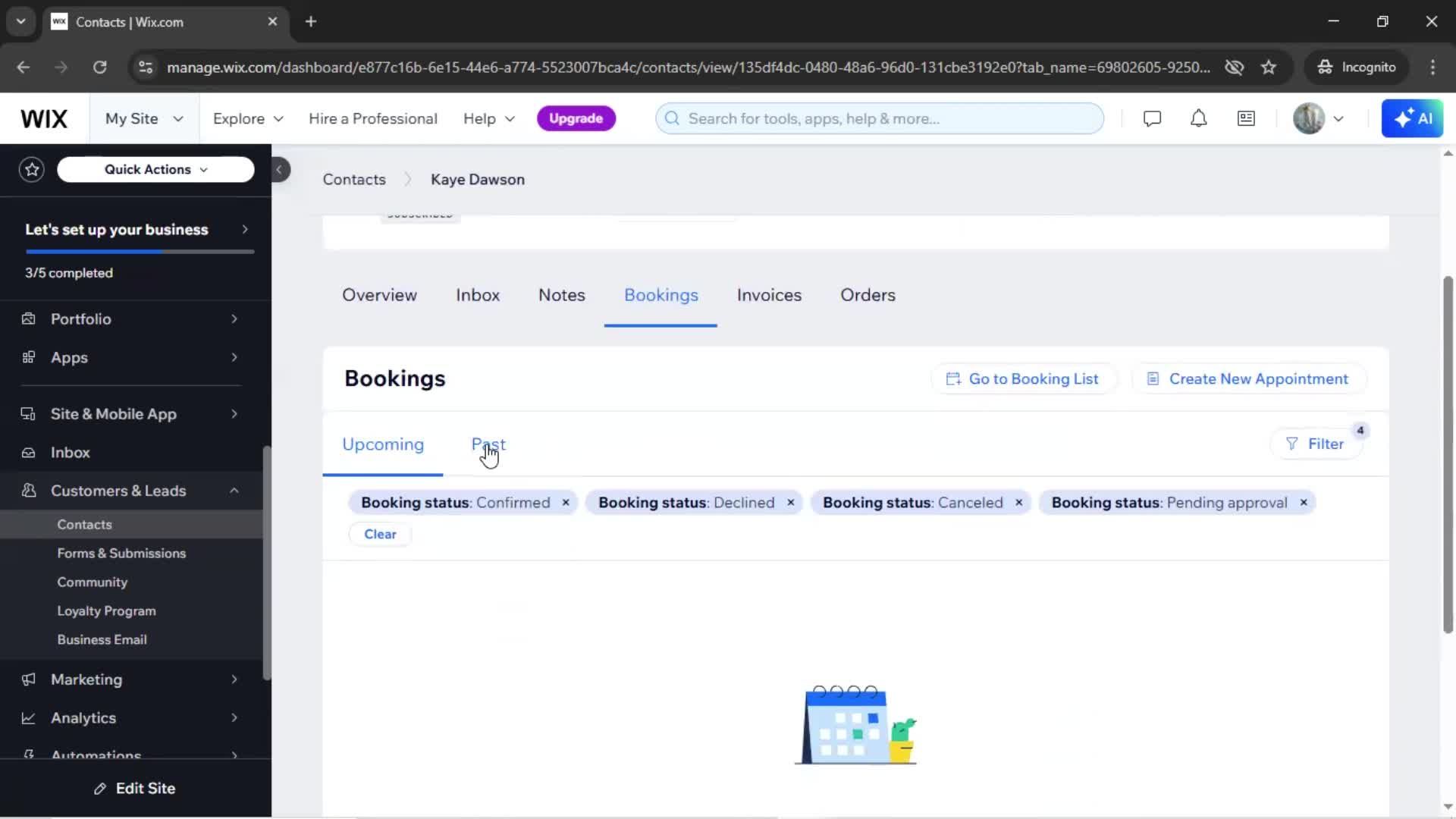 CRM screenshot